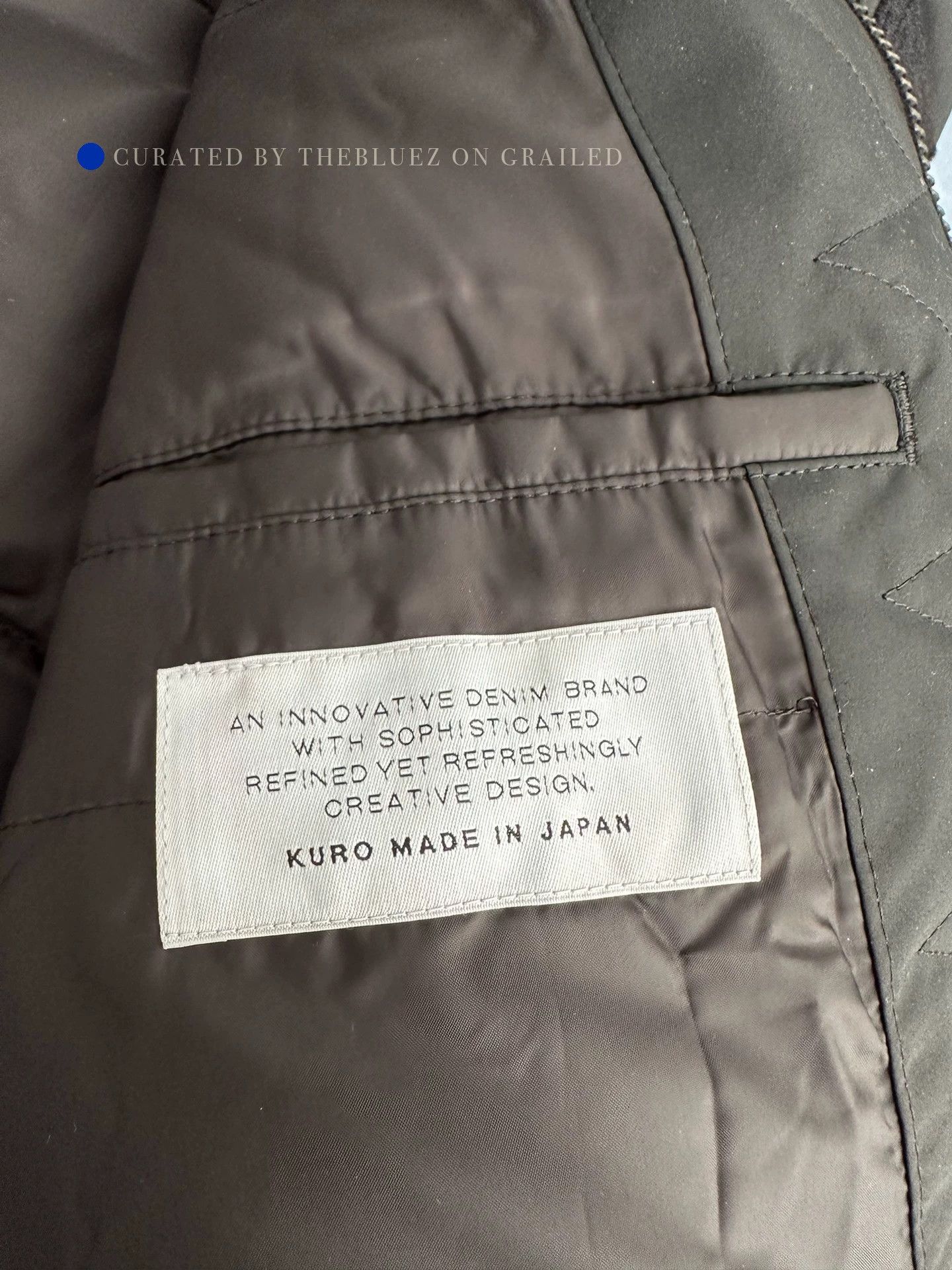 KURO Oversized Down Jacket in Black Size US M / EU 48-50 / 2 - 5 Thumbnail
