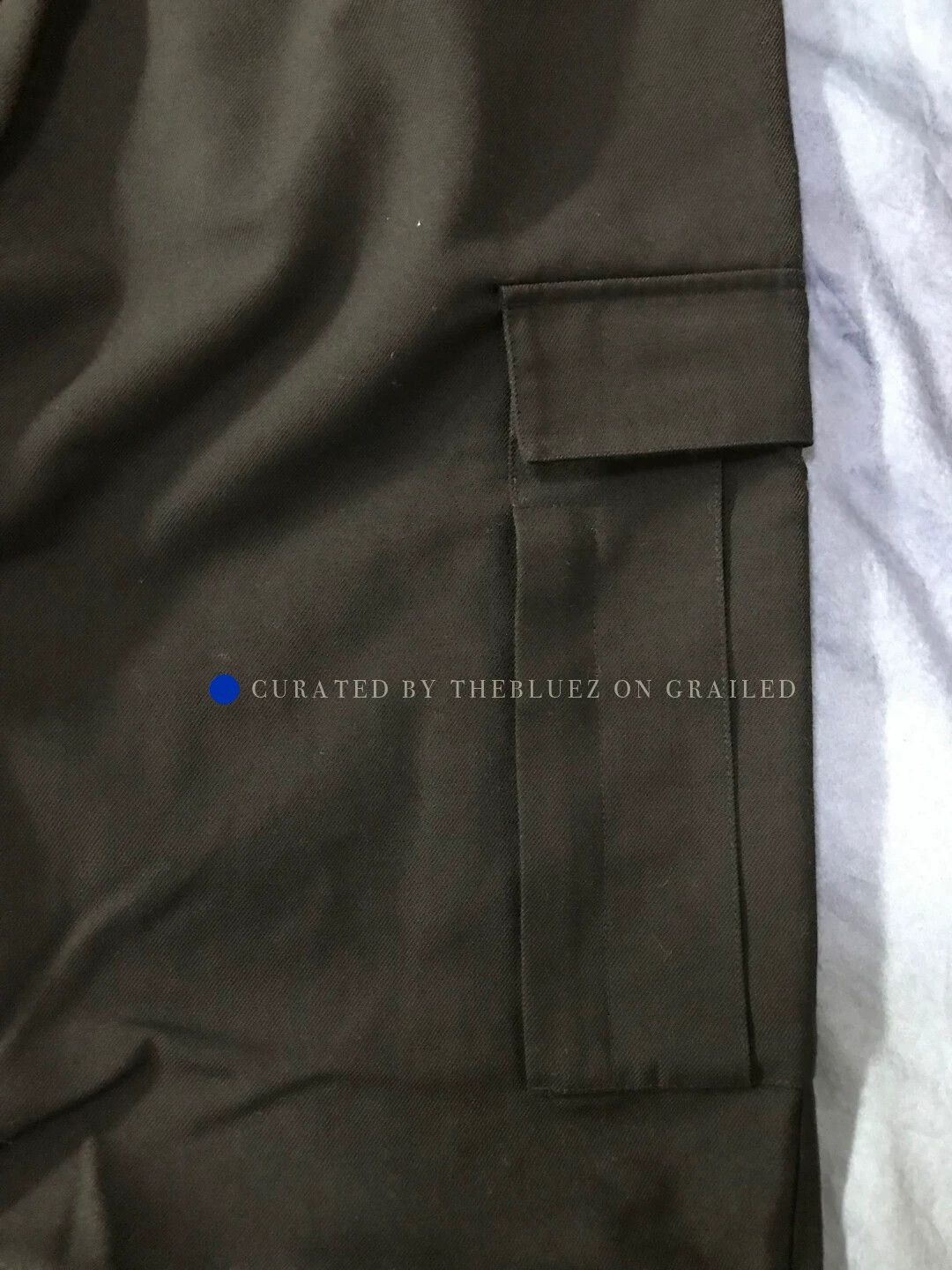 Y-3 Slim-Fit Cargo Pants in Black Size US 34 / EU 50 - 3 Thumbnail