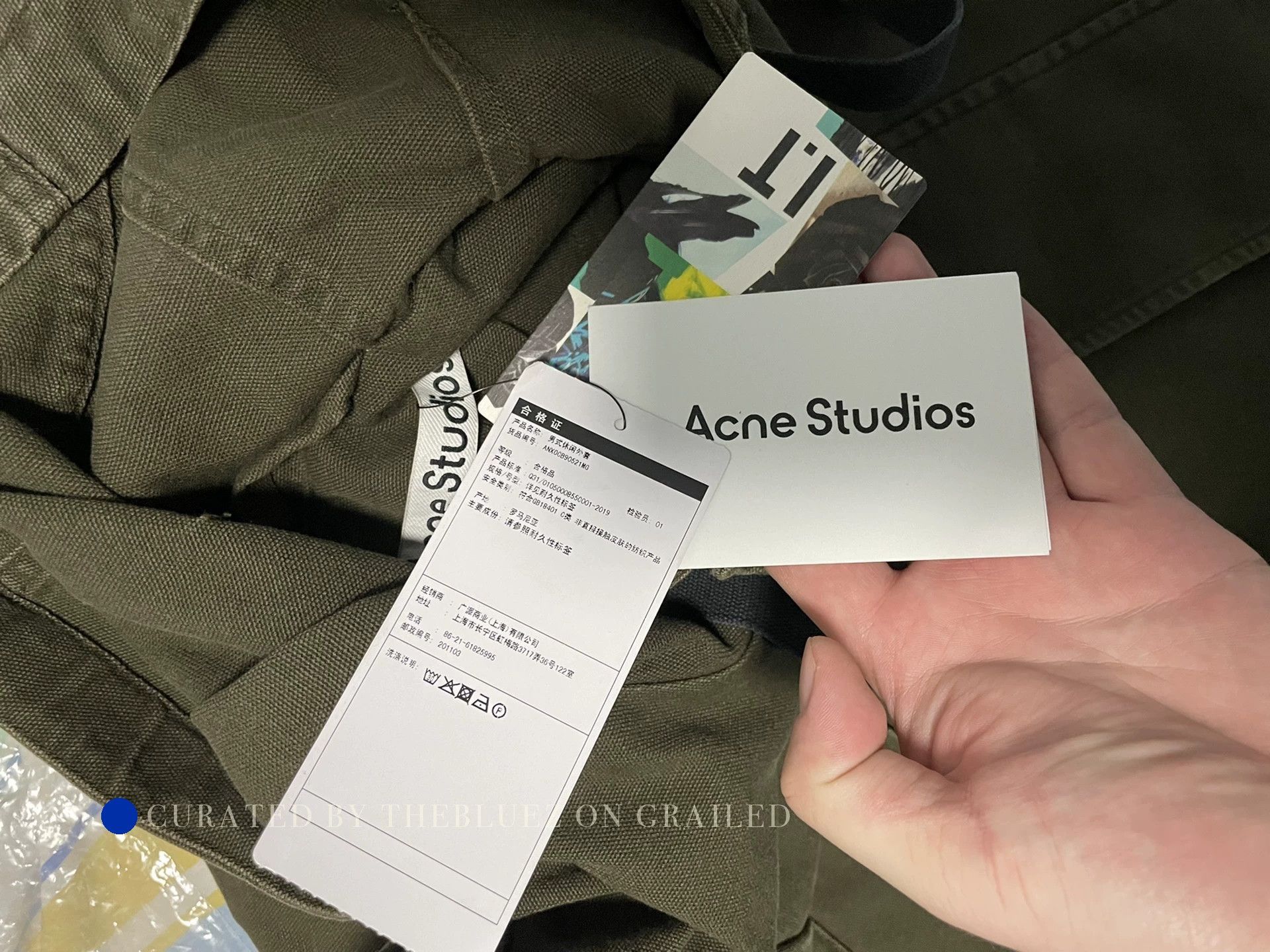 Acne Studios M51 Style Parka in Green, Size L Size US L / EU 52-54 / 3 - 6 Thumbnail