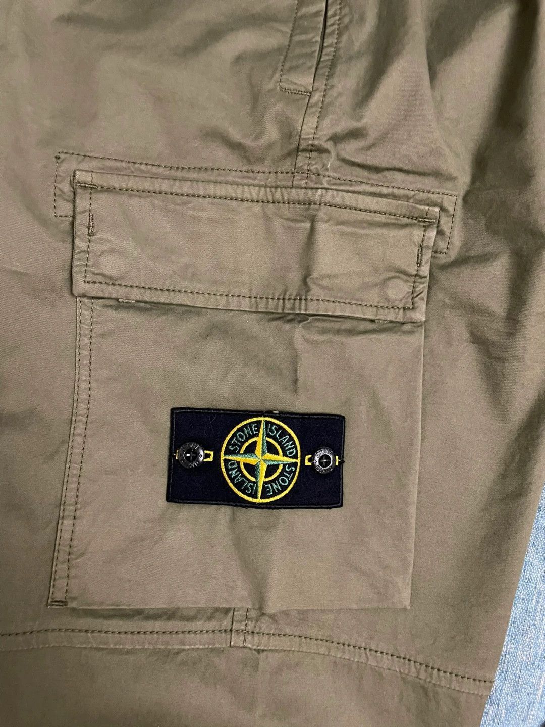 Stone Island OD Green Cargo Pants, Size 32 Size US 32 / EU 48 - 4 Thumbnail