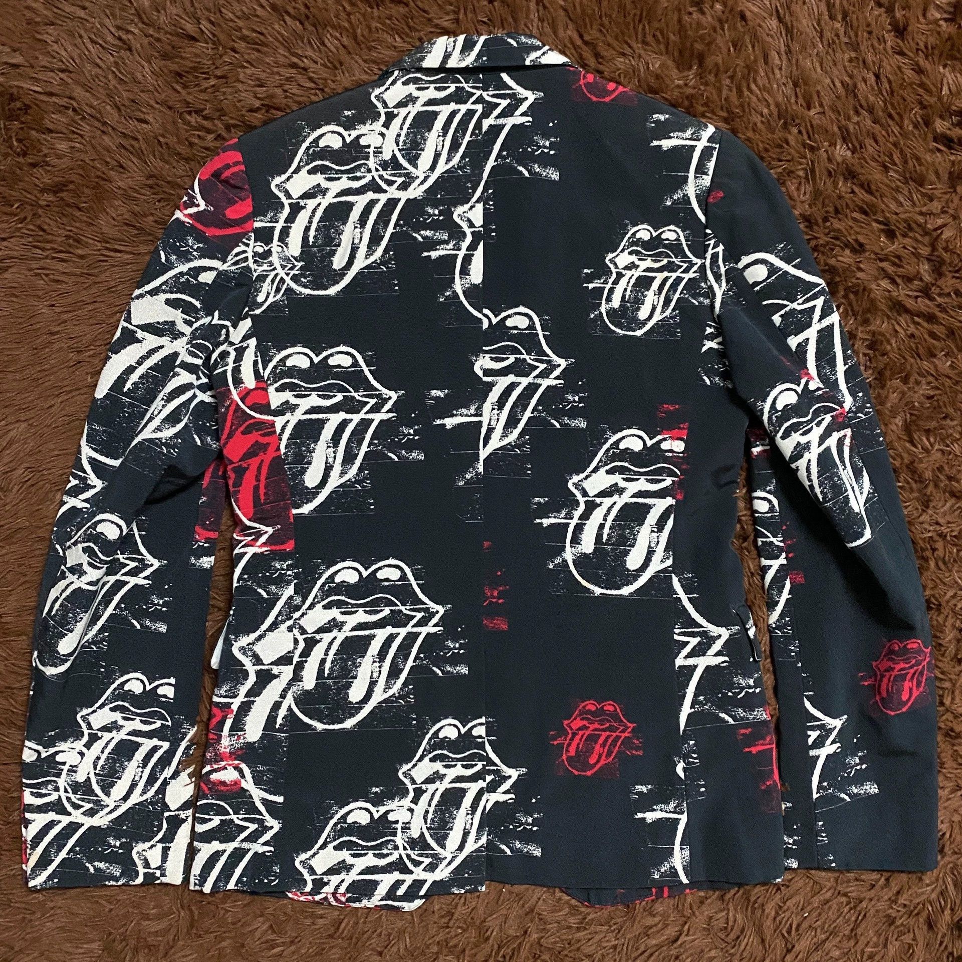 Comme des Garcons Comme des Garcons Rolling Stone Black Jacket Size US S / EU 44-46 / 1 - 3 Thumbnail