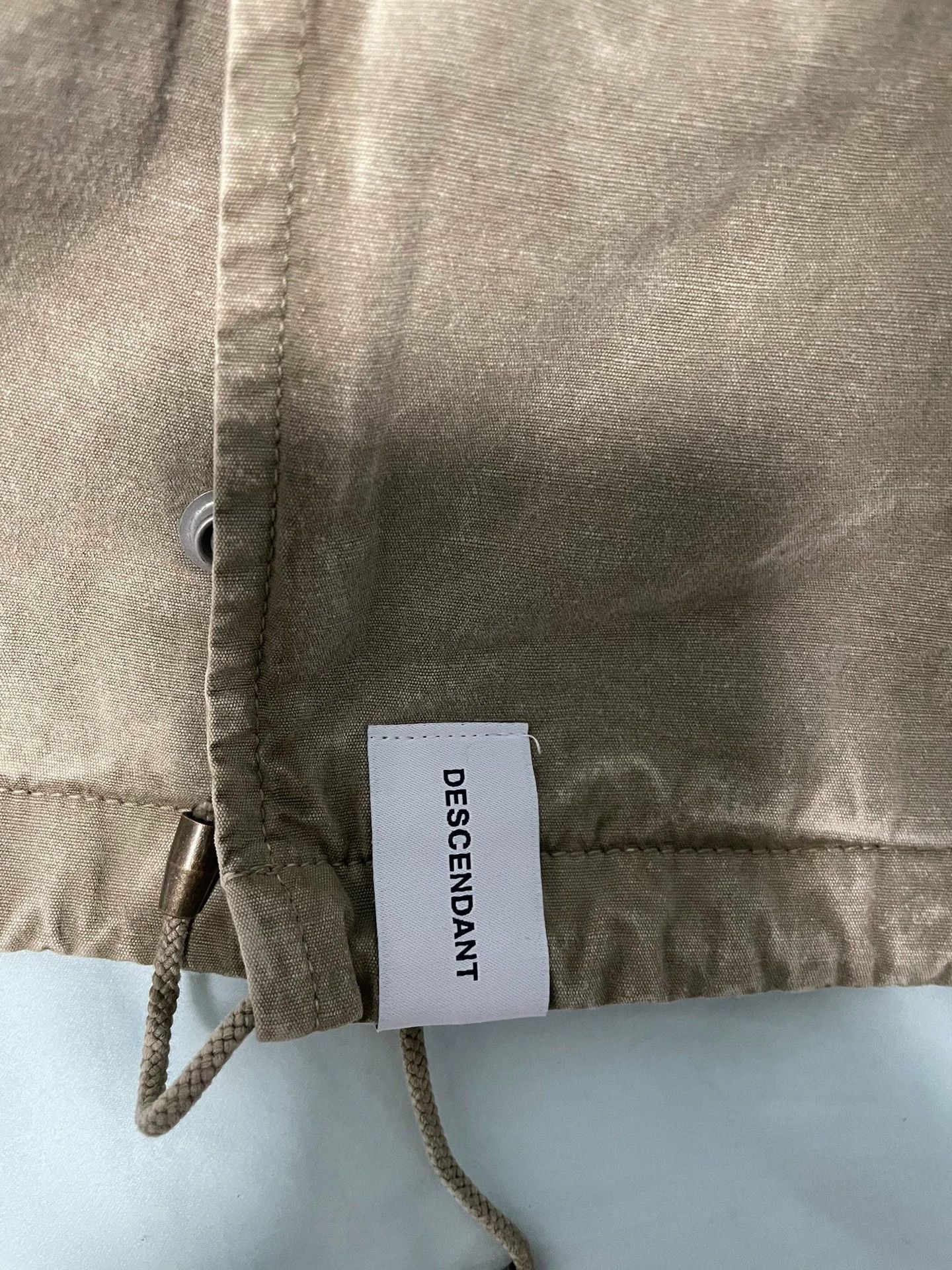 Descendant Washed Waxed Green Weather Jacket Size US M / EU 48-50 / 2 - 5 Thumbnail