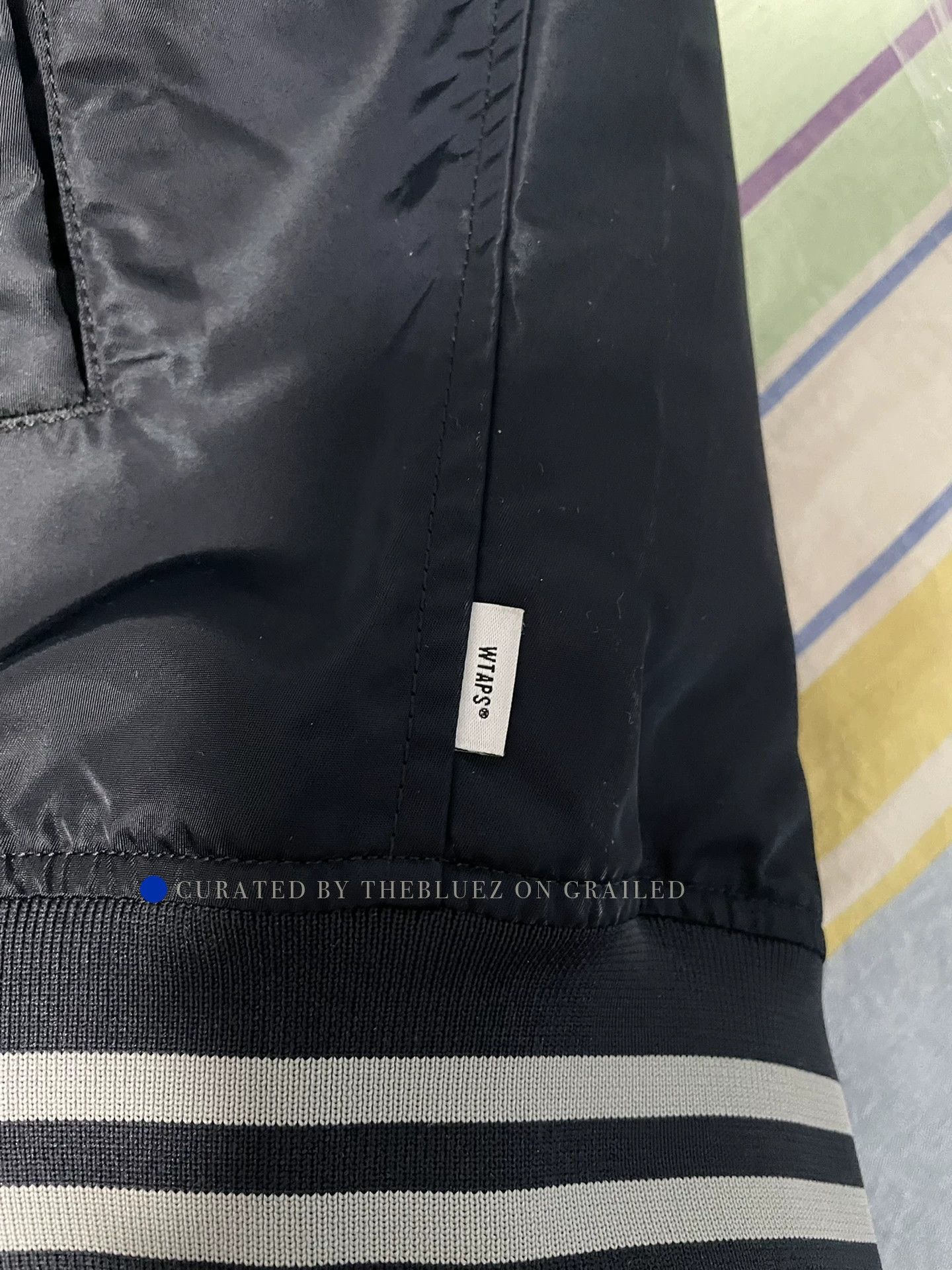Wtaps Embroidered Nylon Satin Baseball Jacket Size US M / EU 48-50 / 2 - 7 Thumbnail