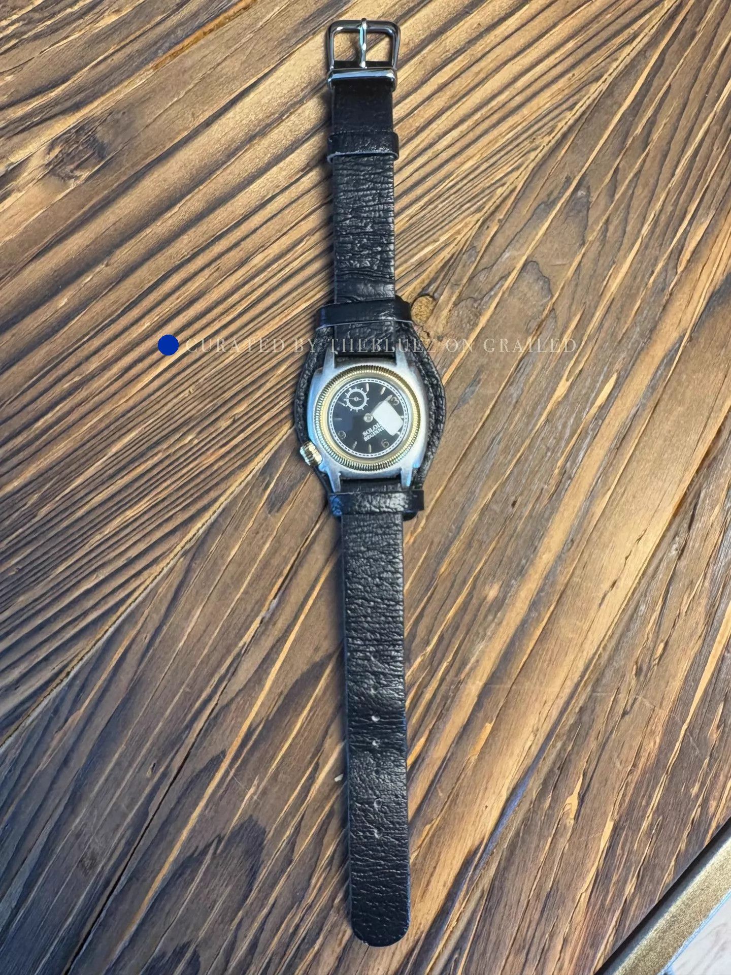 Takahiromiyashita The Soloist. Unique Lock Crown Wristwatch in Black Size ONE SIZE - 4 Thumbnail