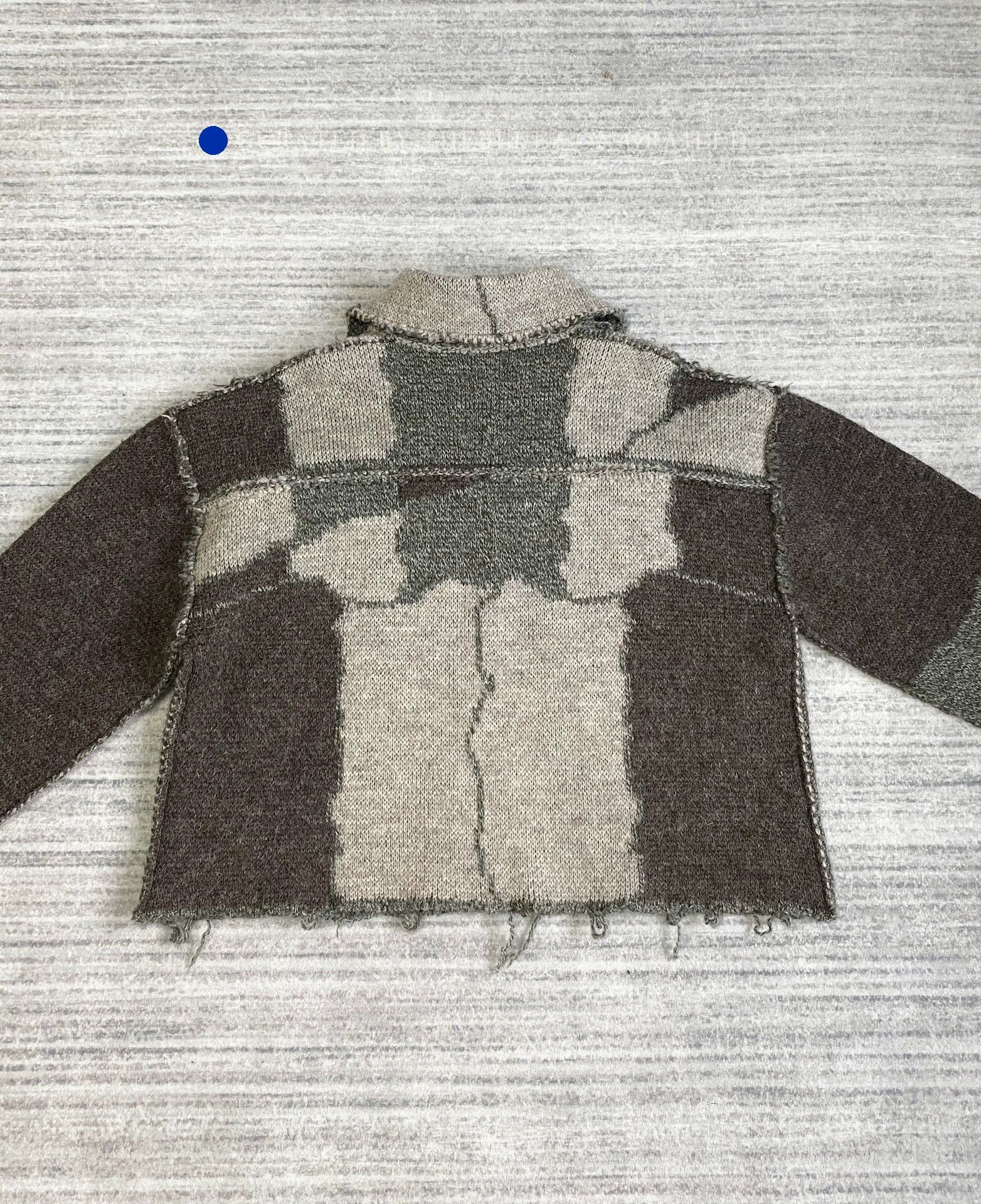 Magliano Colorblocked Wool Decon Workwear Zip Jacket Size US S / EU 44-46 / 1 - 3 Thumbnail