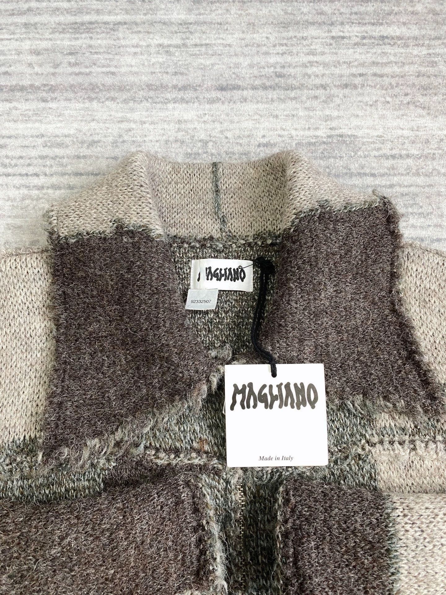 Magliano Colorblocked Wool Decon Workwear Zip Jacket Size US S / EU 44-46 / 1 - 5 Thumbnail