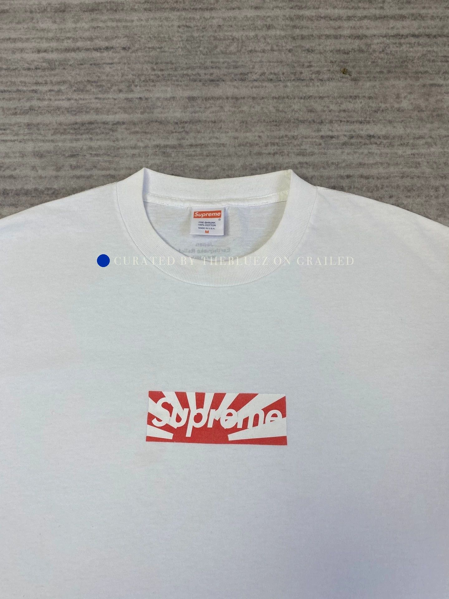 Supreme 2011 Charity Relief Box Logo Tee Size US M / EU 48-50 / 2 - 3 Thumbnail