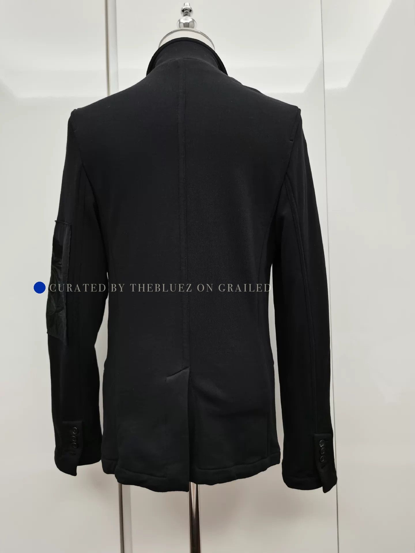 Ann Demeulemeester Black Embroidered Cuff Blazer Size US M / EU 48-50 / 2 - 4 Thumbnail