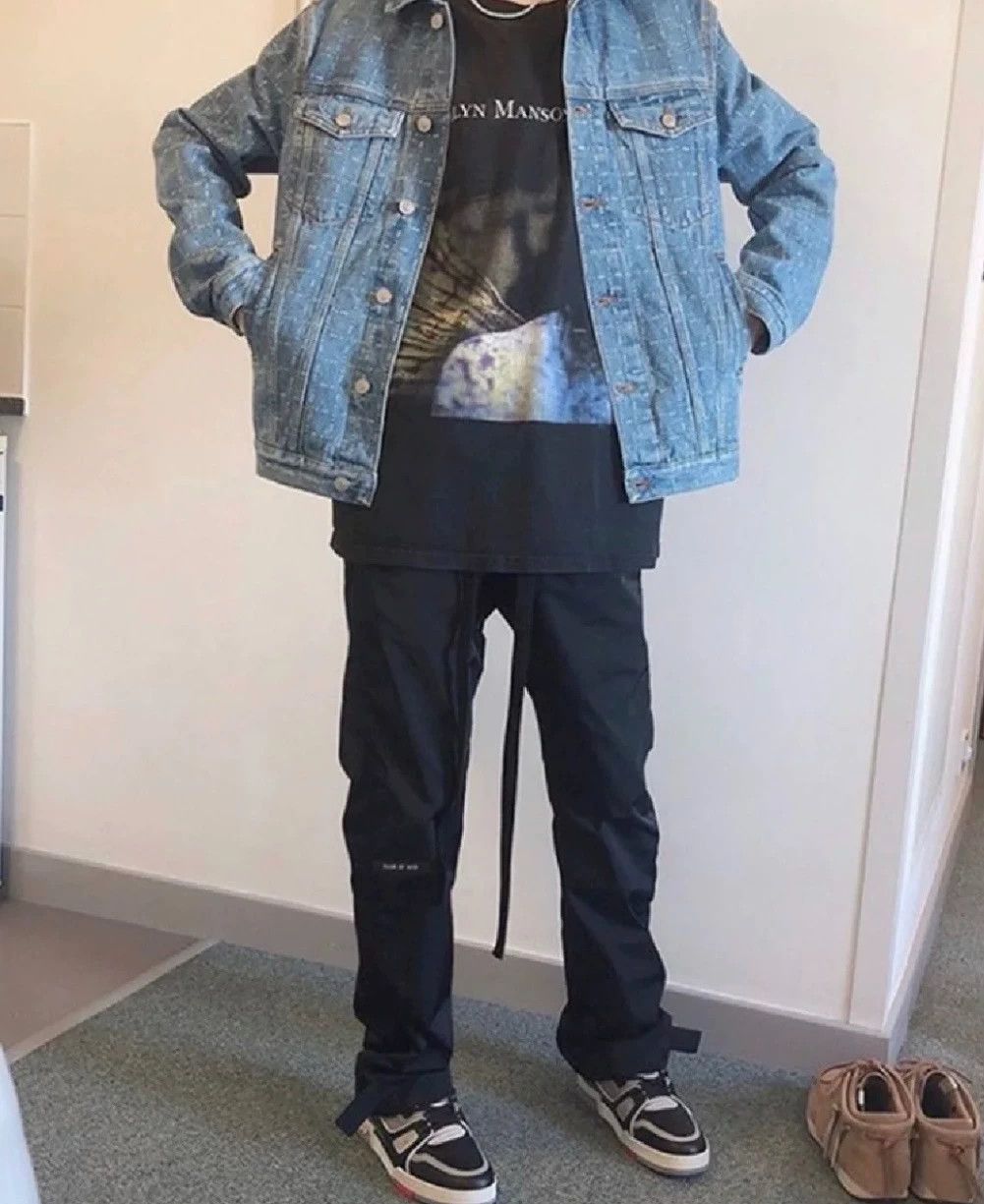 1017 ALYX 9SM Rainbow Phantom Cross Denim Jacket Size US S / EU 44-46 / 1 - 9 Thumbnail