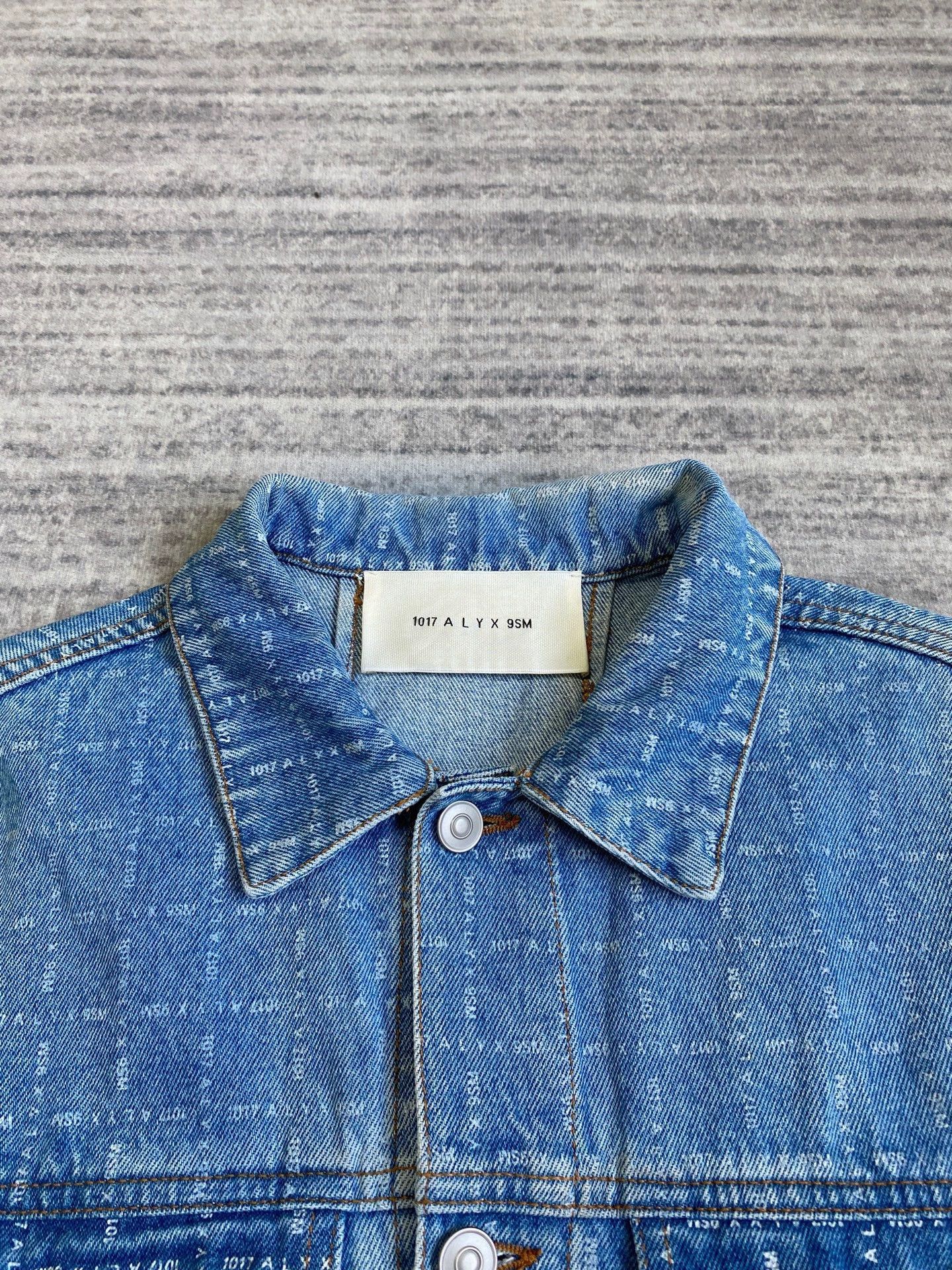 1017 ALYX 9SM Rainbow Phantom Cross Denim Jacket Size US S / EU 44-46 / 1 - 4 Thumbnail