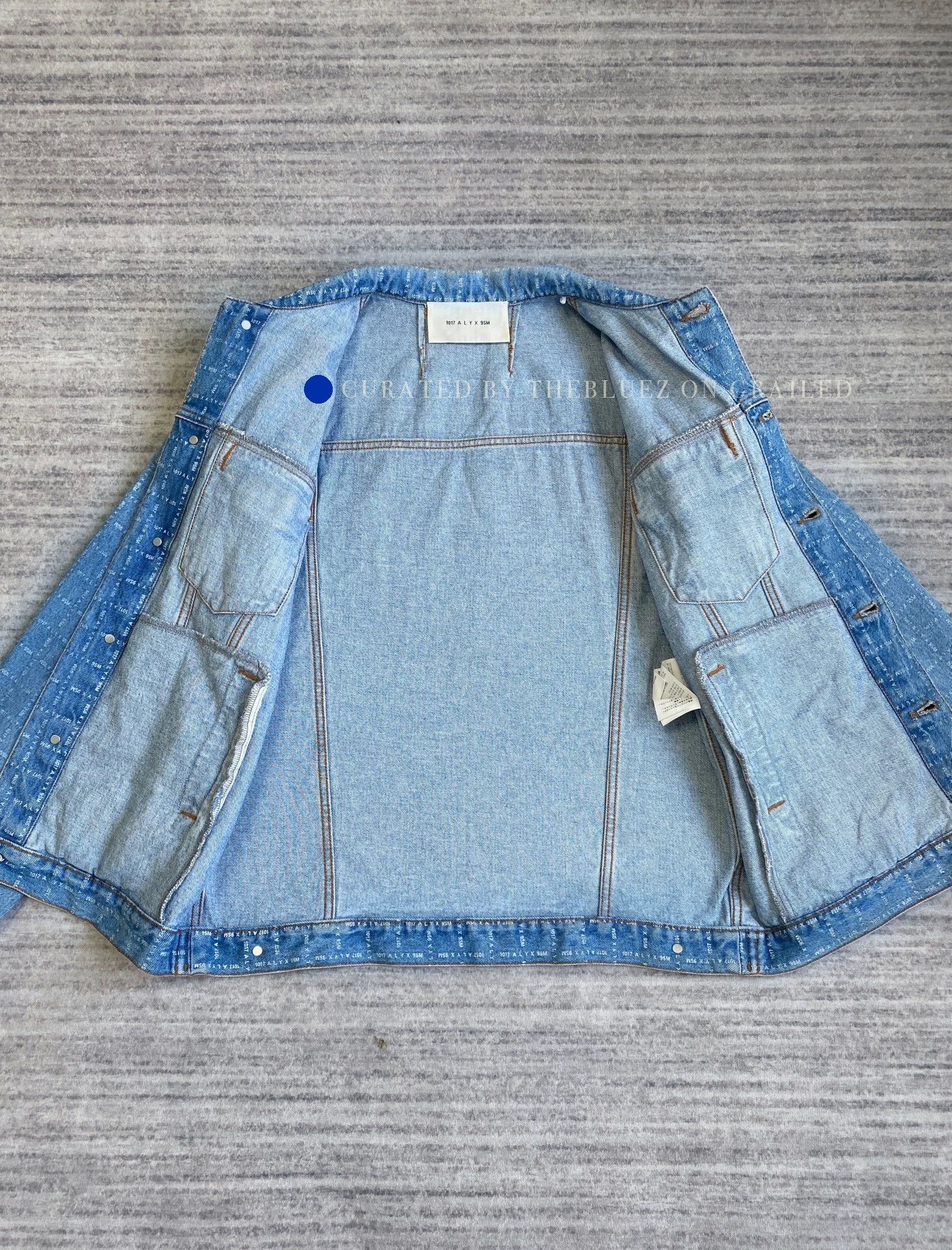 1017 ALYX 9SM Rainbow Phantom Cross Denim Jacket Size US S / EU 44-46 / 1 - 3 Thumbnail