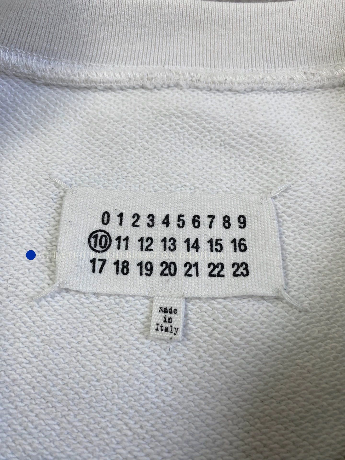 Maison Margiela Black & White Splatter Crewneck Sweatshirt Size US S / EU 44-46 / 1 - 6 Thumbnail