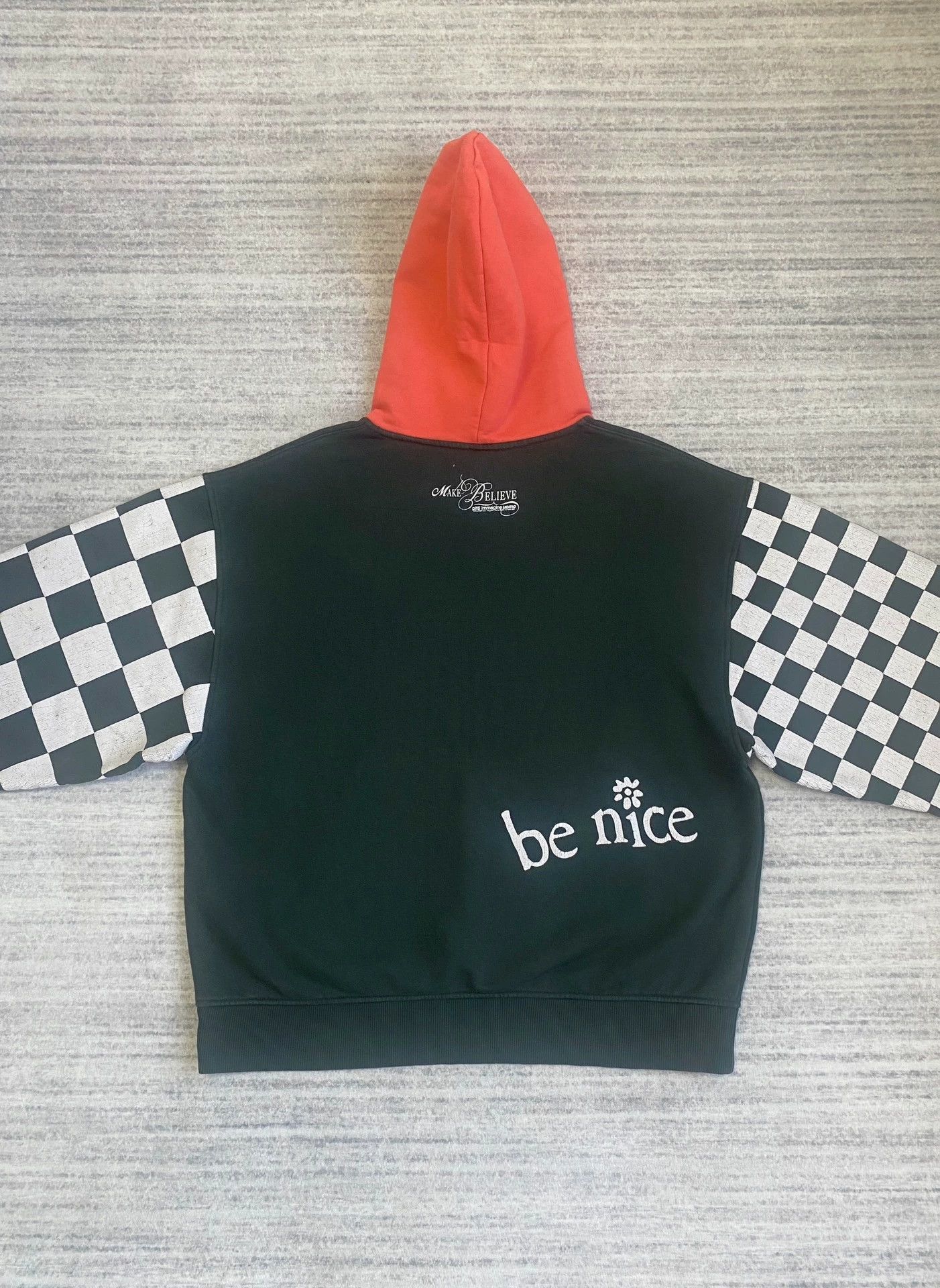 ERL Checkered Racing Hoodie in Black & White Size US L / EU 52-54 / 3 - 2 Thumbnail