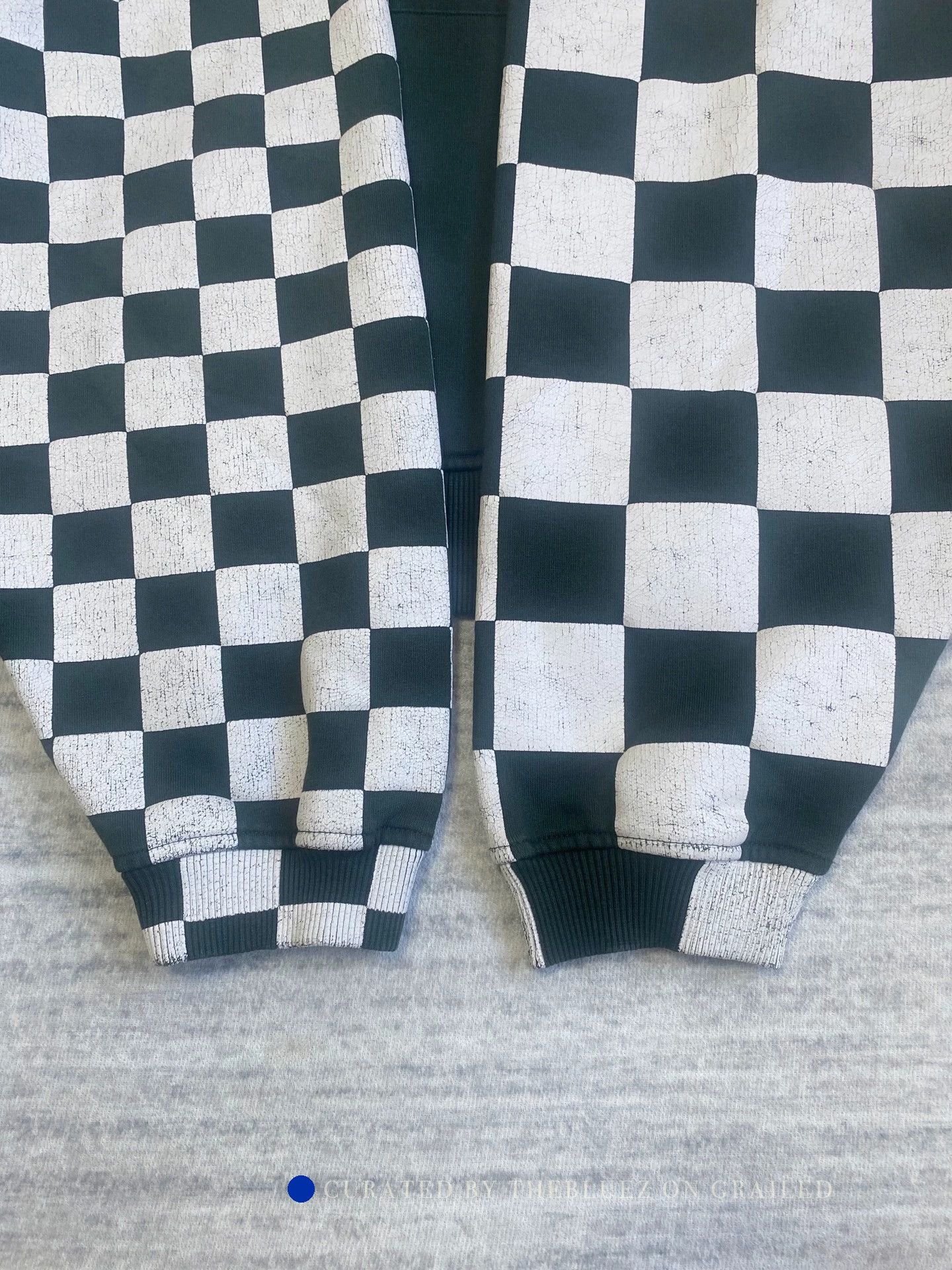 ERL Checkered Racing Hoodie in Black & White Size US L / EU 52-54 / 3 - 4 Thumbnail