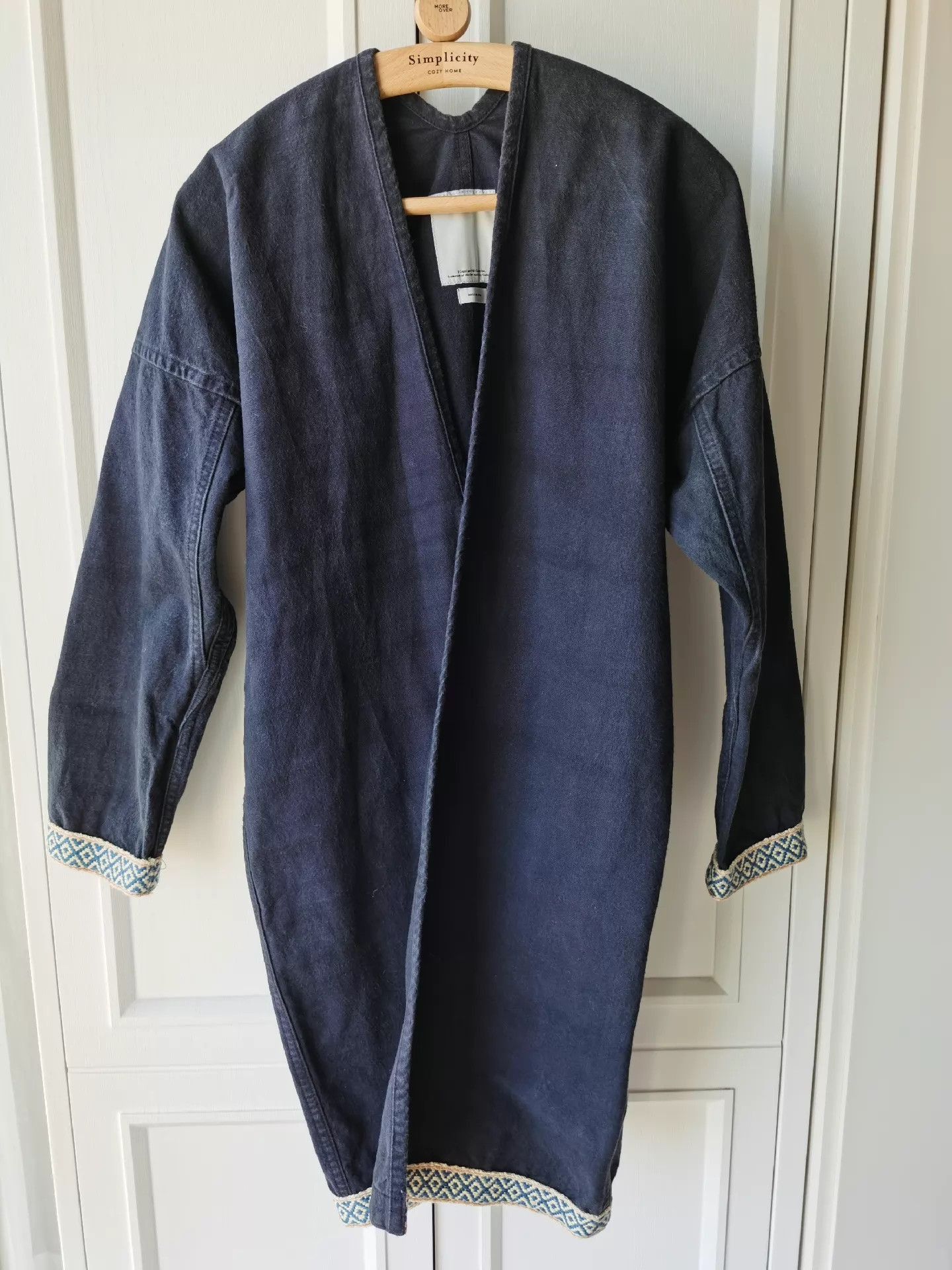 Visvim Lightweight Indigo Sanjuro Coat Size US M / EU 48-50 / 2 - 4 Thumbnail
