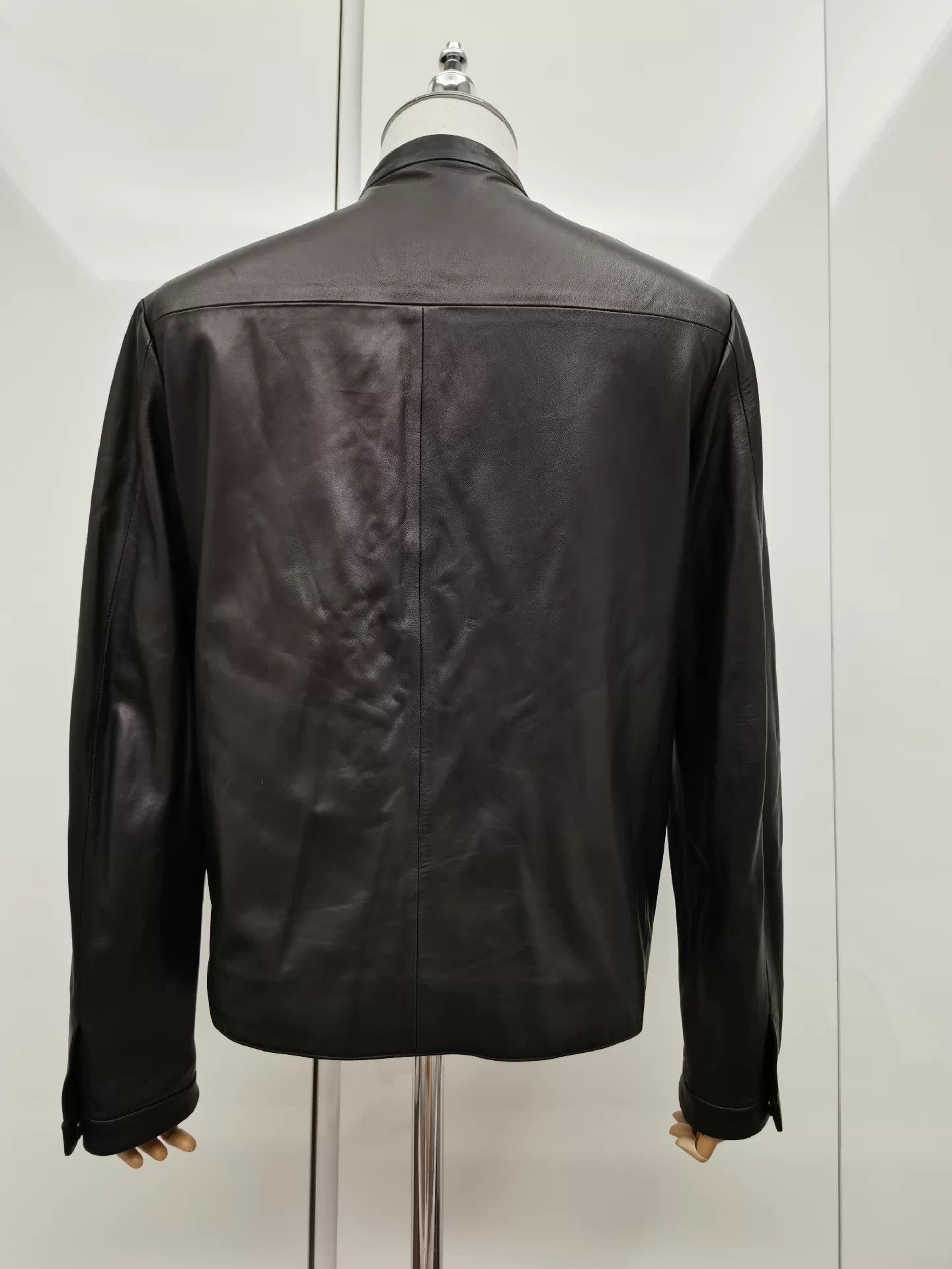 Fendi Classic Monster Leather Jacket in Black Size US S / EU 44-46 / 1 - 5 Thumbnail