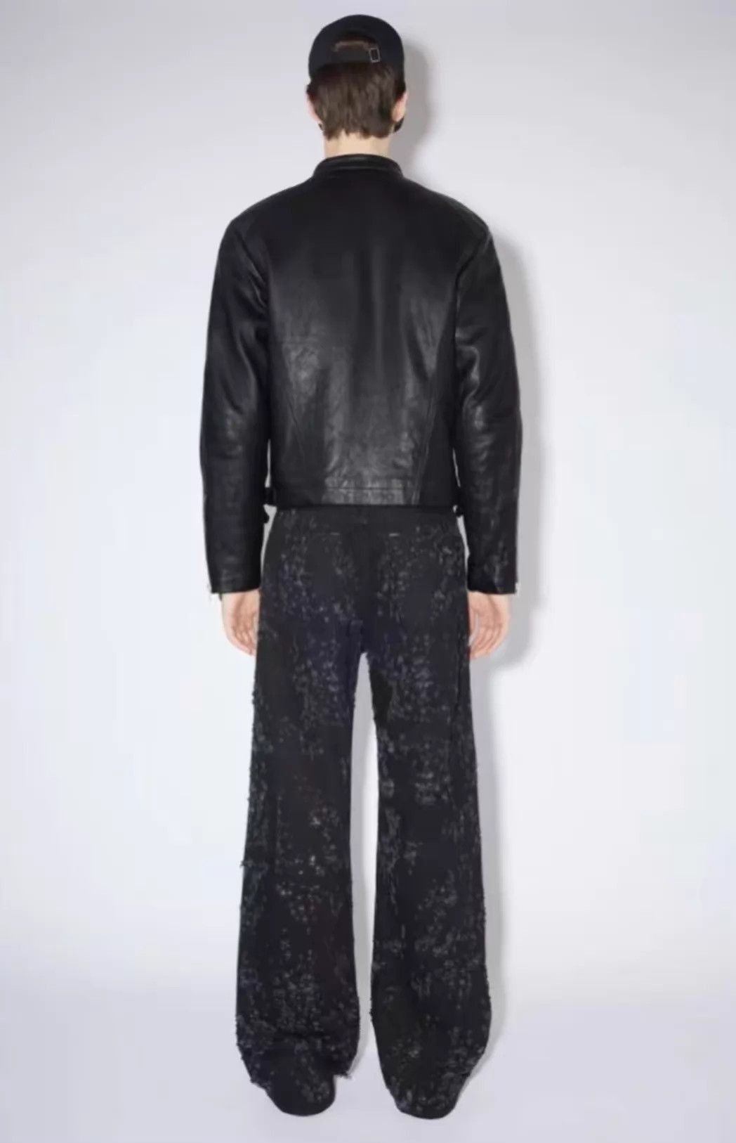 Acne Studios Distressed Flare Jeans in Black Size US 30 / EU 46 - 8 Thumbnail