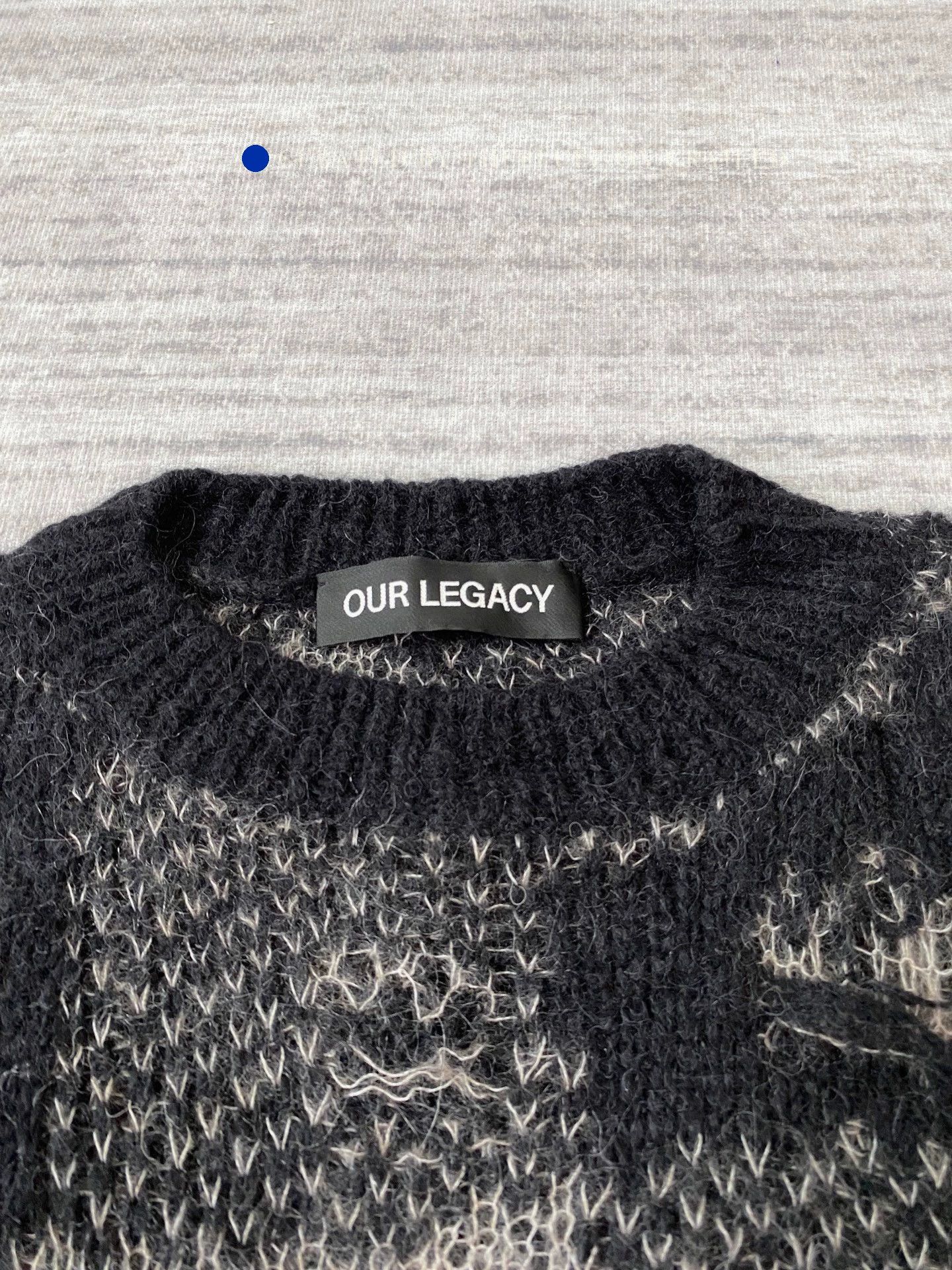 Our Legacy Distressed Multi-Check Sweater Size US S / EU 44-46 / 1 - 4 Thumbnail
