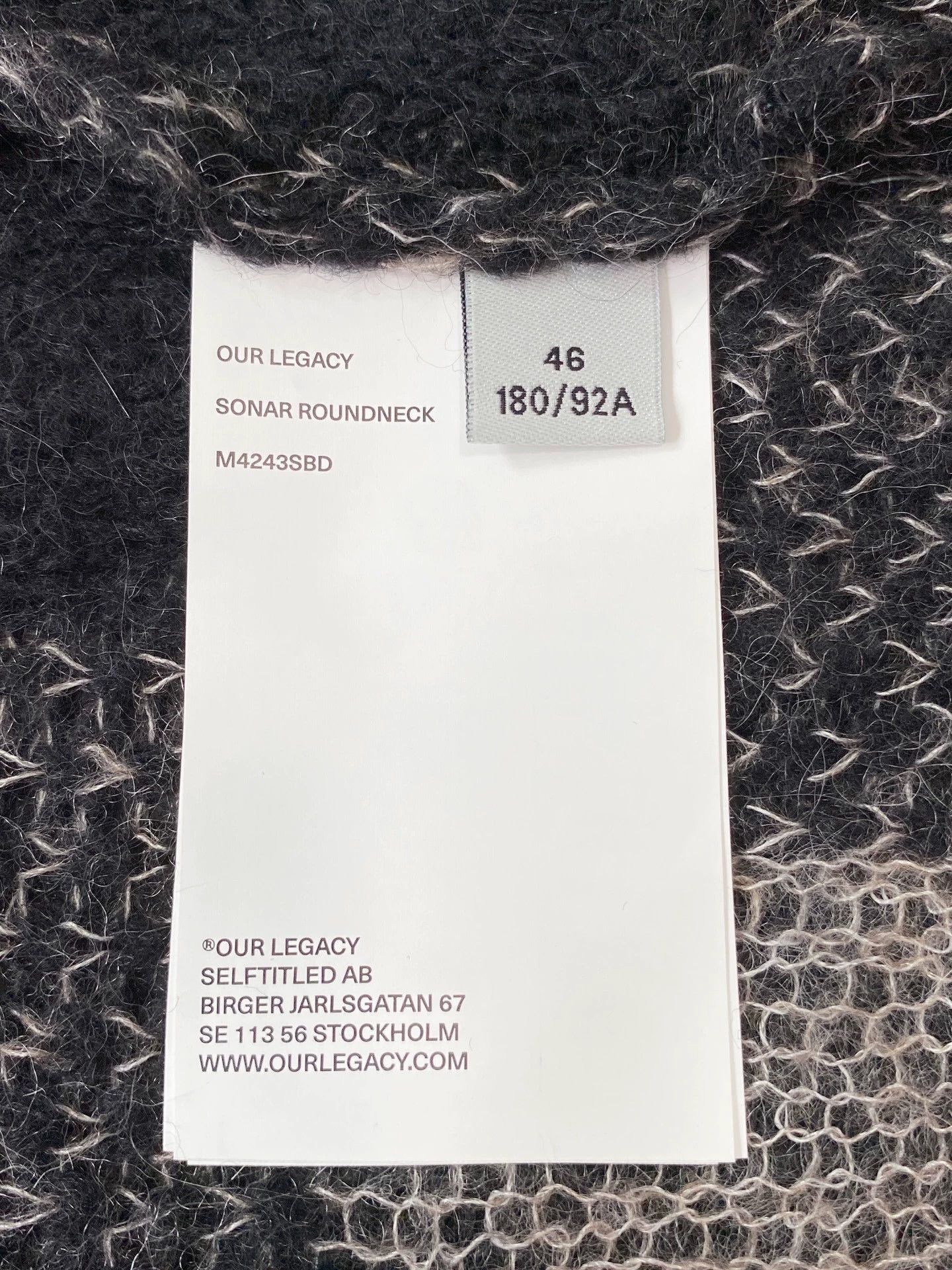 Our Legacy Distressed Multi-Check Sweater Size US S / EU 44-46 / 1 - 7 Thumbnail
