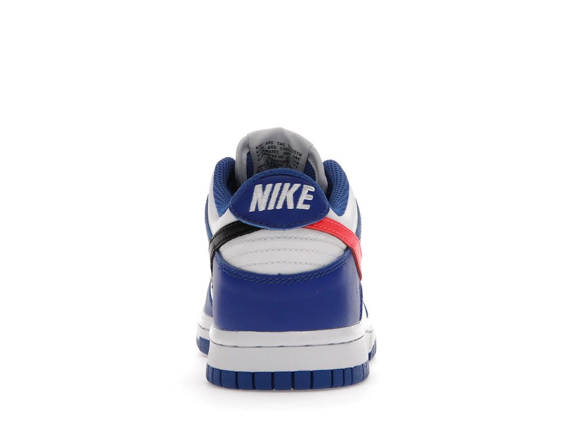 Nike Dunk Low Bright Crimson Game Royal (GS) Size US 6.5 / EU 39-40 - 4 Thumbnail