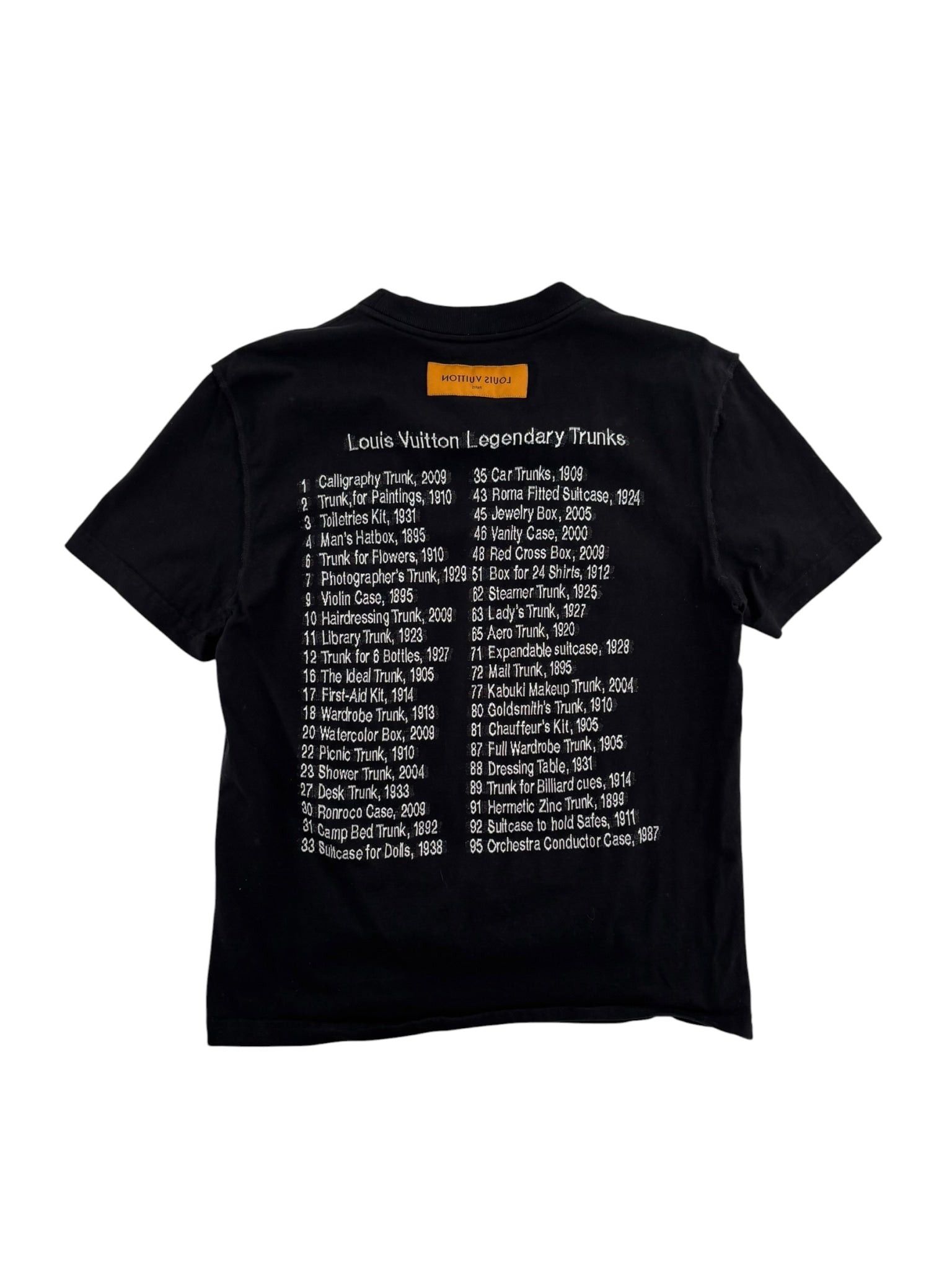 Louis Vuitton Legendary Trunks Tee Black Size US S / EU 44-46 / 1 - 3 Thumbnail