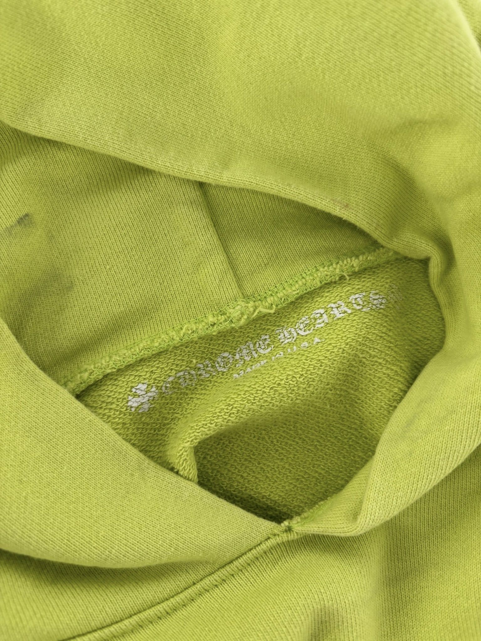 Chrome Hearts Matty Boy Link Hoodie Lime Green Size US M / EU 48-50 / 2 - 8 Thumbnail