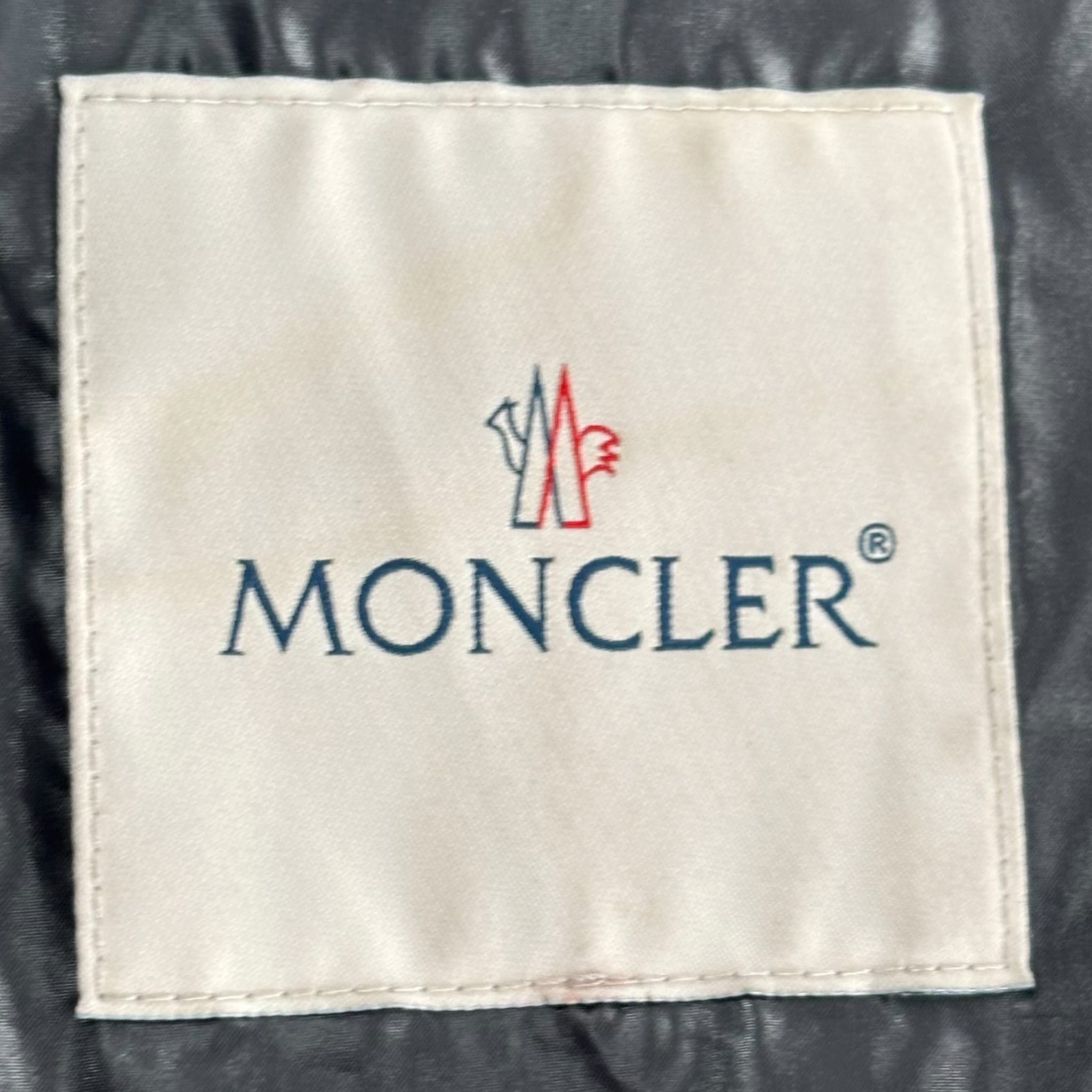 Moncler Logo Zip Puffer Coat Black Size US M / EU 48-50 / 2 - 4 Thumbnail