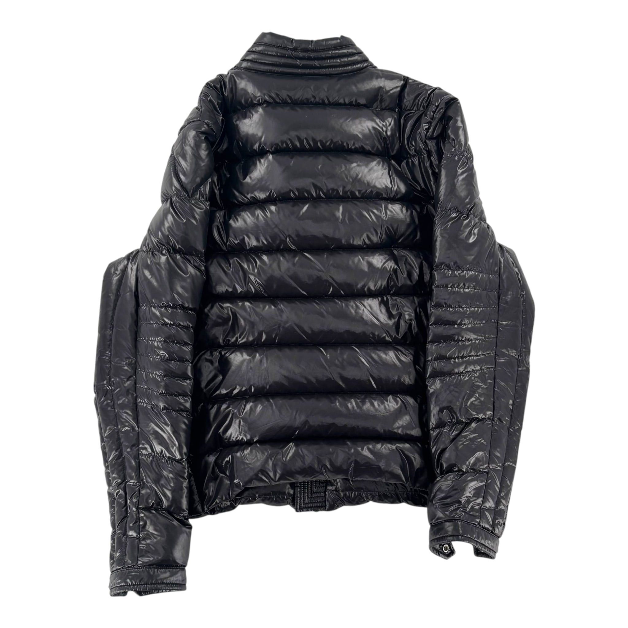 Moncler Logo Zip Puffer Coat Black Size US M / EU 48-50 / 2 - 2 Thumbnail