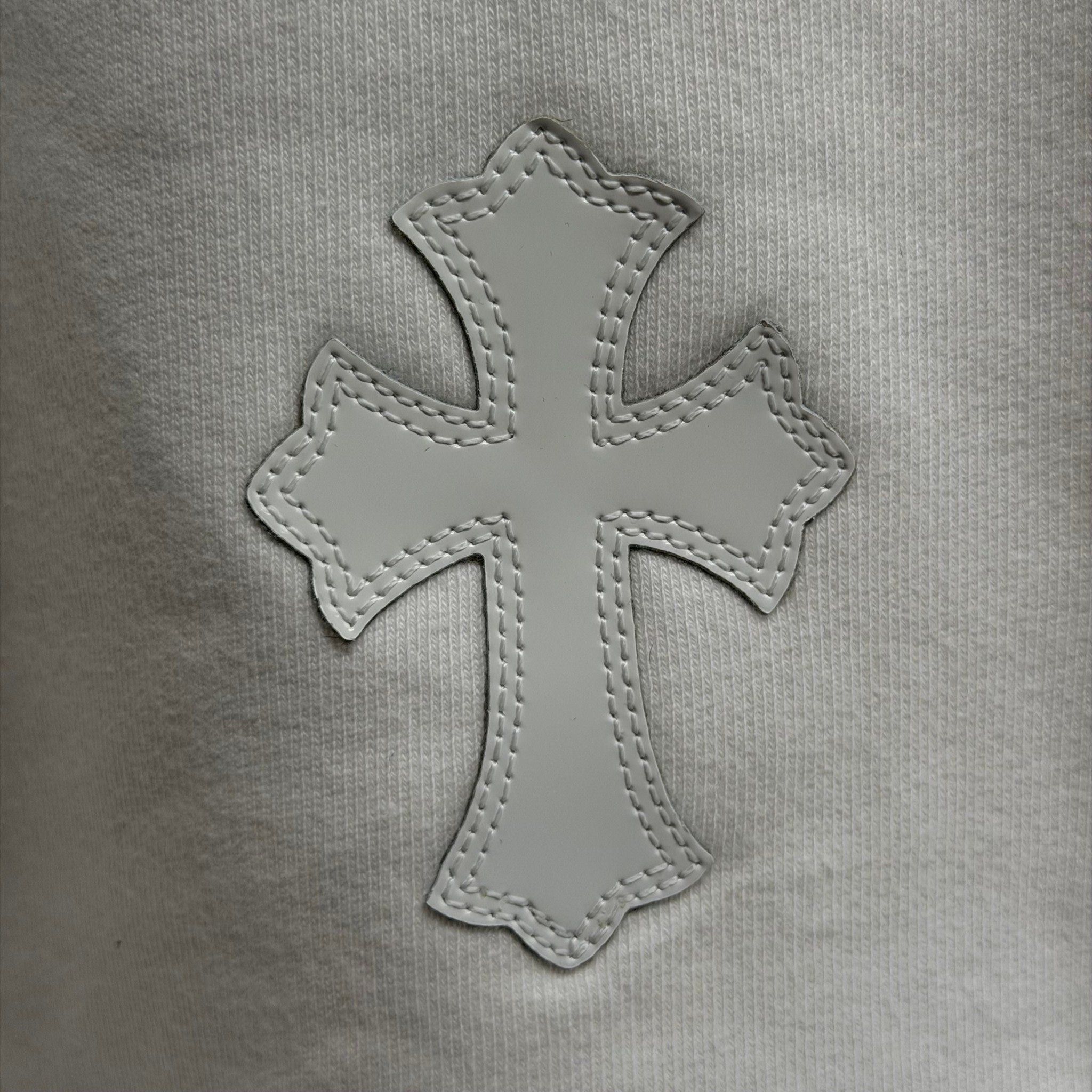 Chrome Hearts Leopard & White Leather Patch Sweatpants White Size US 32 / EU 48 - 10 Thumbnail