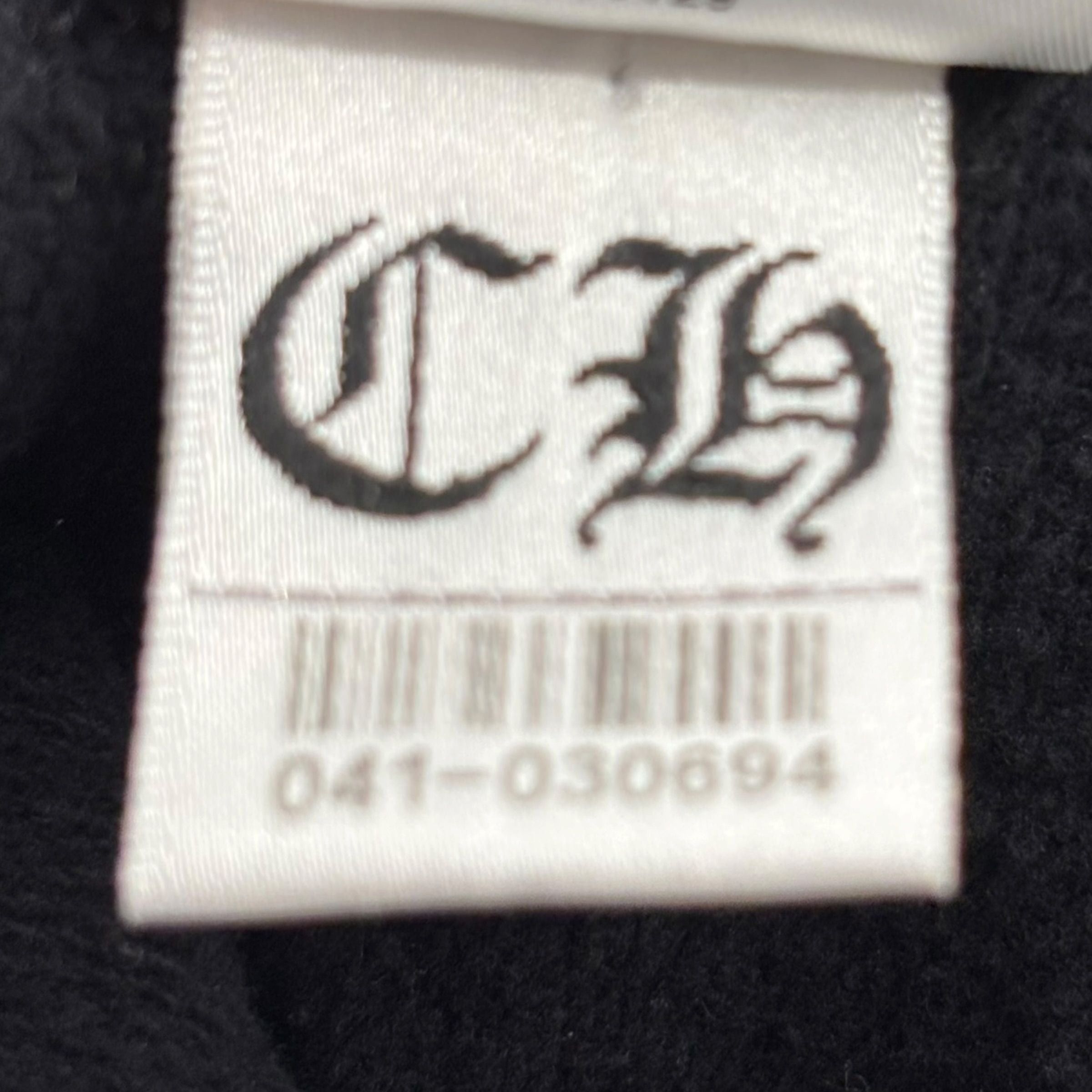 Chrome Hearts Vertical Letter Zip Hoodie Black Size US S / EU 44-46 / 1 - 6 Thumbnail