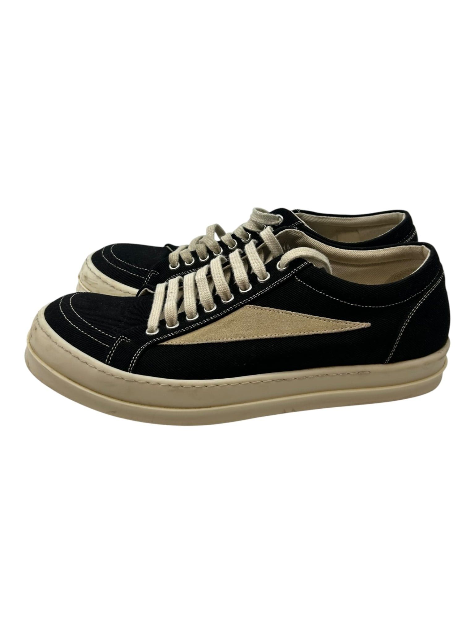 Rick Owens Canvas Vintage Sneaker Size US 9.5 / EU 42-43 - 3 Thumbnail