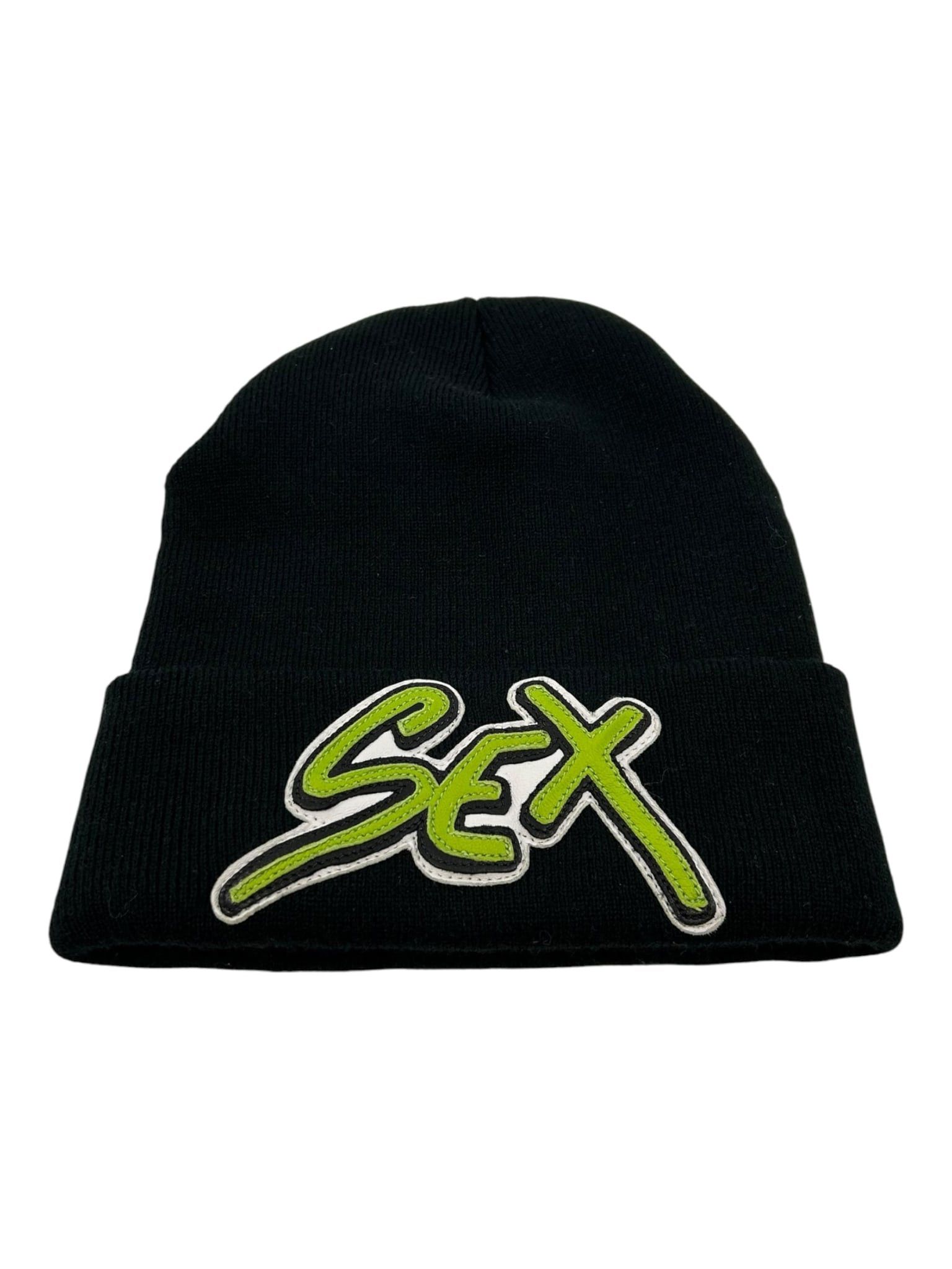 Chrome Hearts Matty Boy Sex Beanie Black Size ONE SIZE - 2 Thumbnail