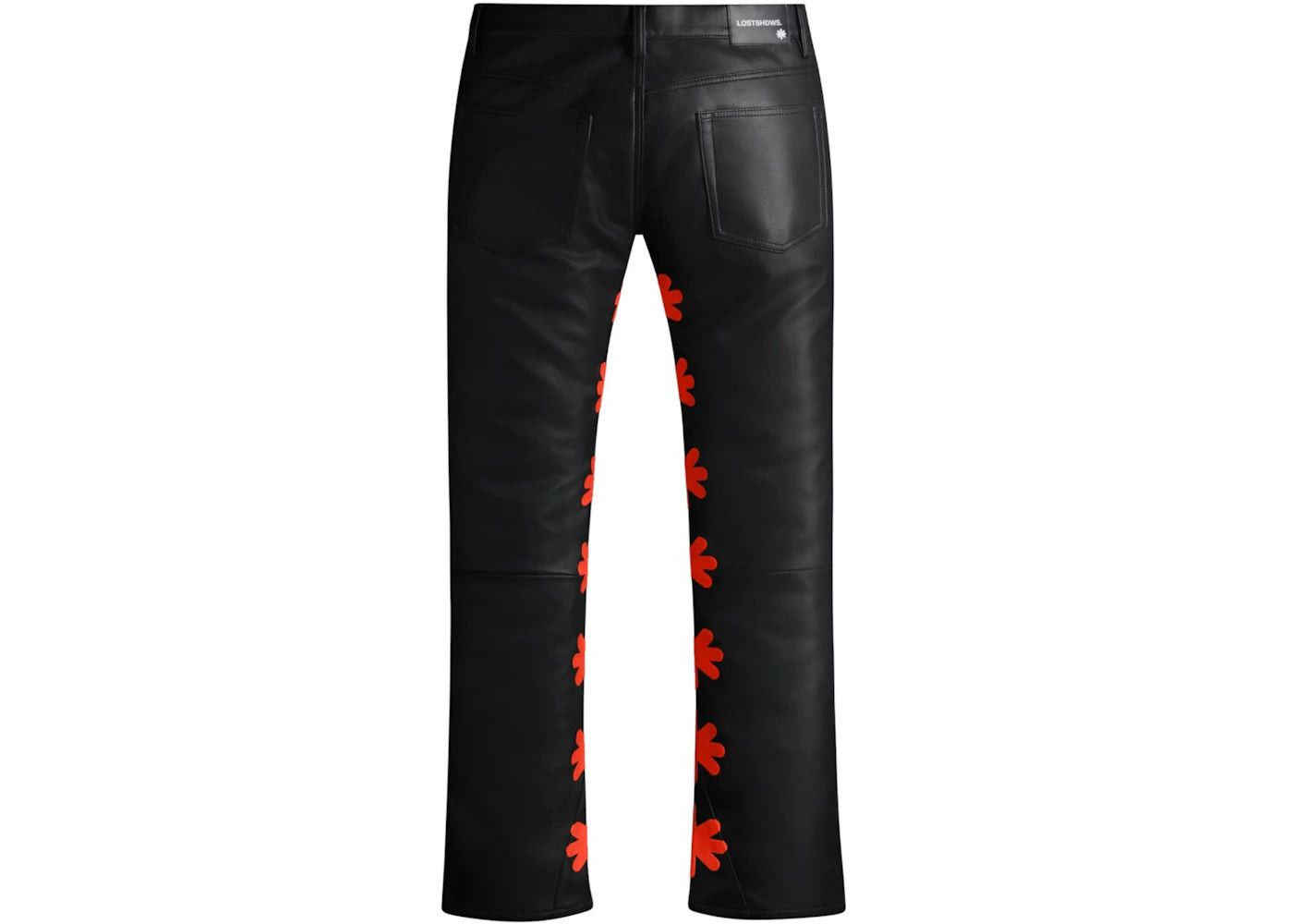 LOSTSHDWS OG Leather Pant Red Size US 32 / EU 48 - 2 Thumbnail