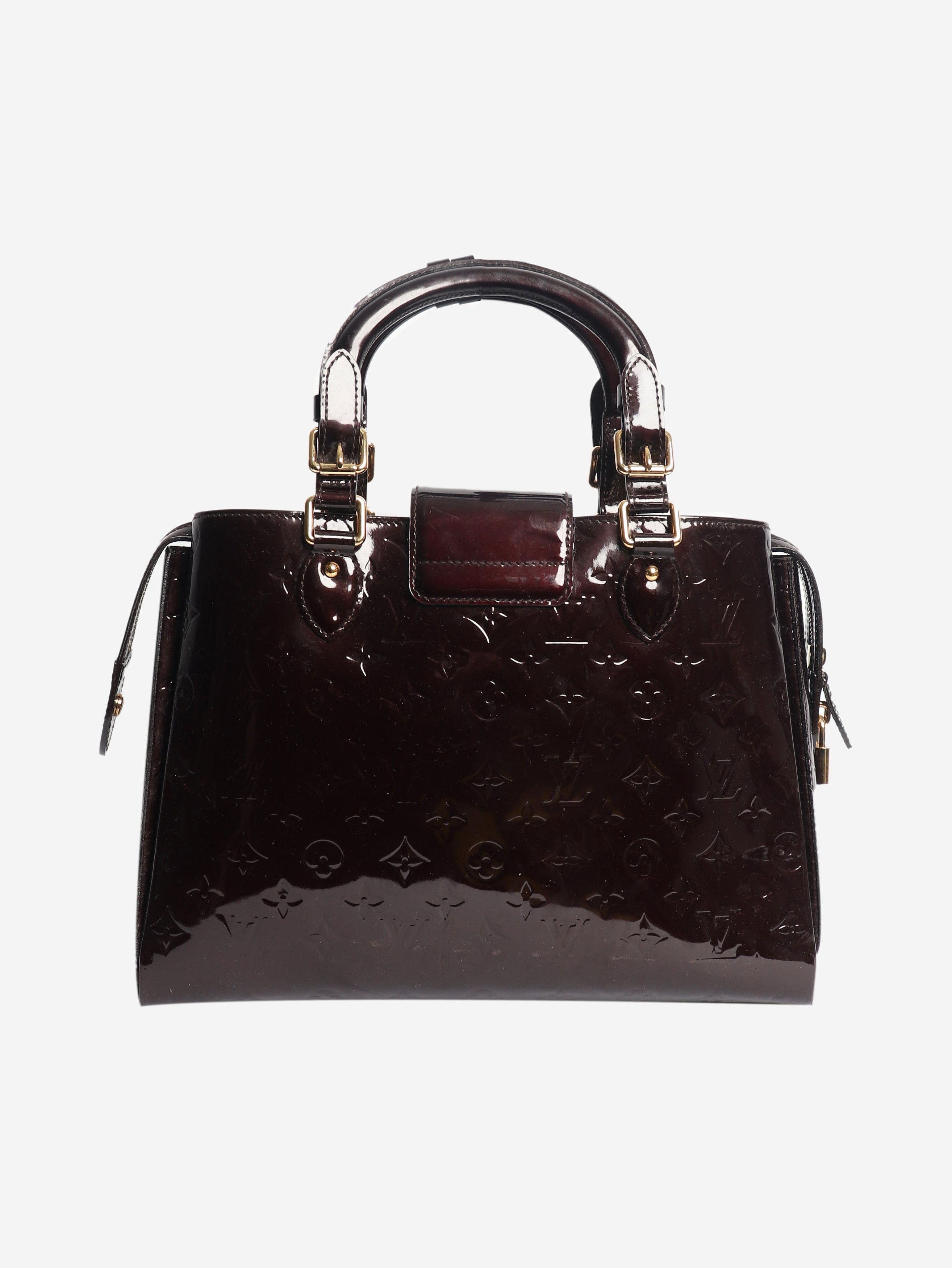 Louis Vuitton Burgundy 2012 Melrose Avenue top handle bag Size ONE SIZE - 3 Thumbnail