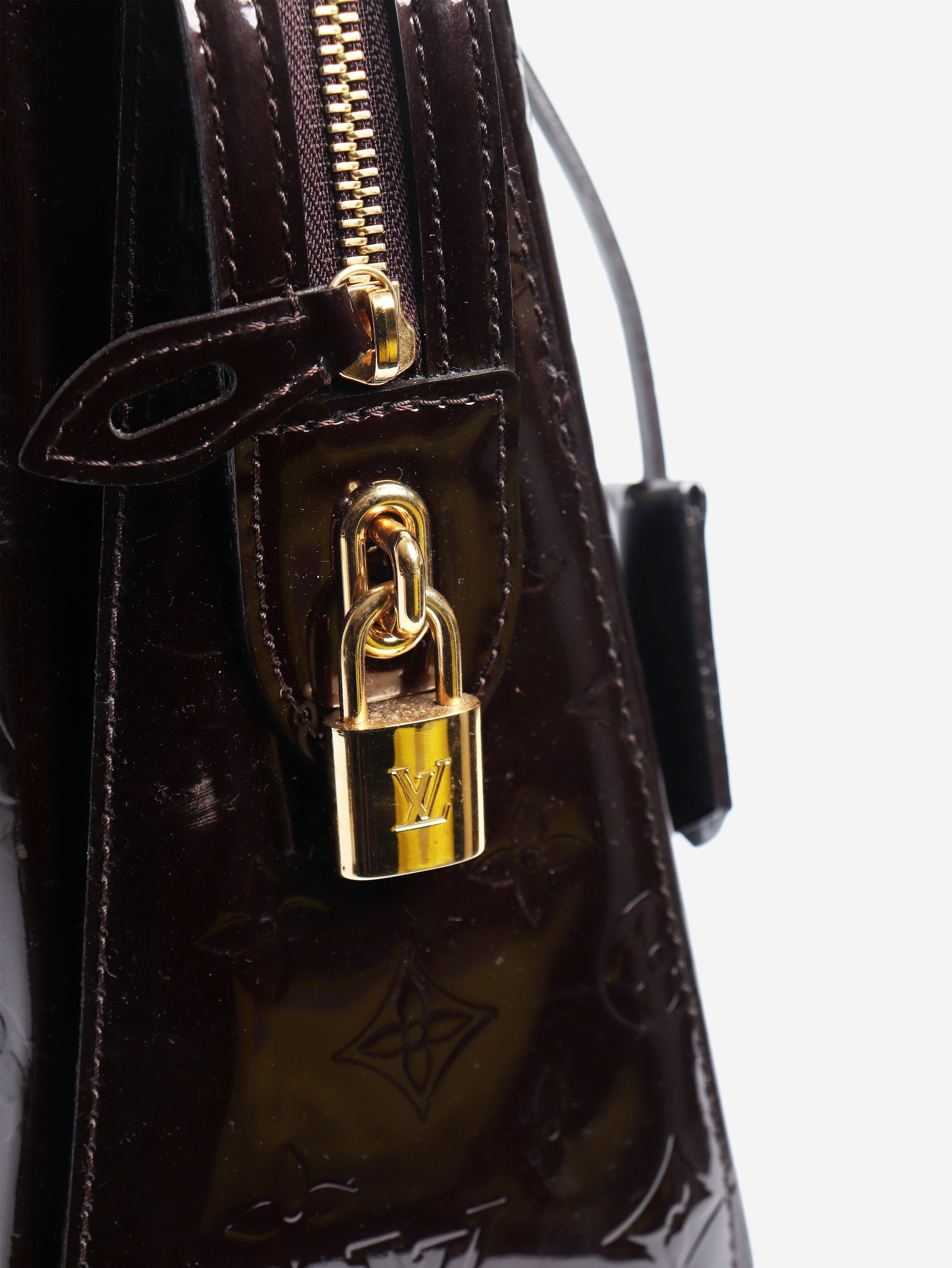 Louis Vuitton Burgundy 2012 Melrose Avenue top handle bag Size ONE SIZE - 6 Thumbnail