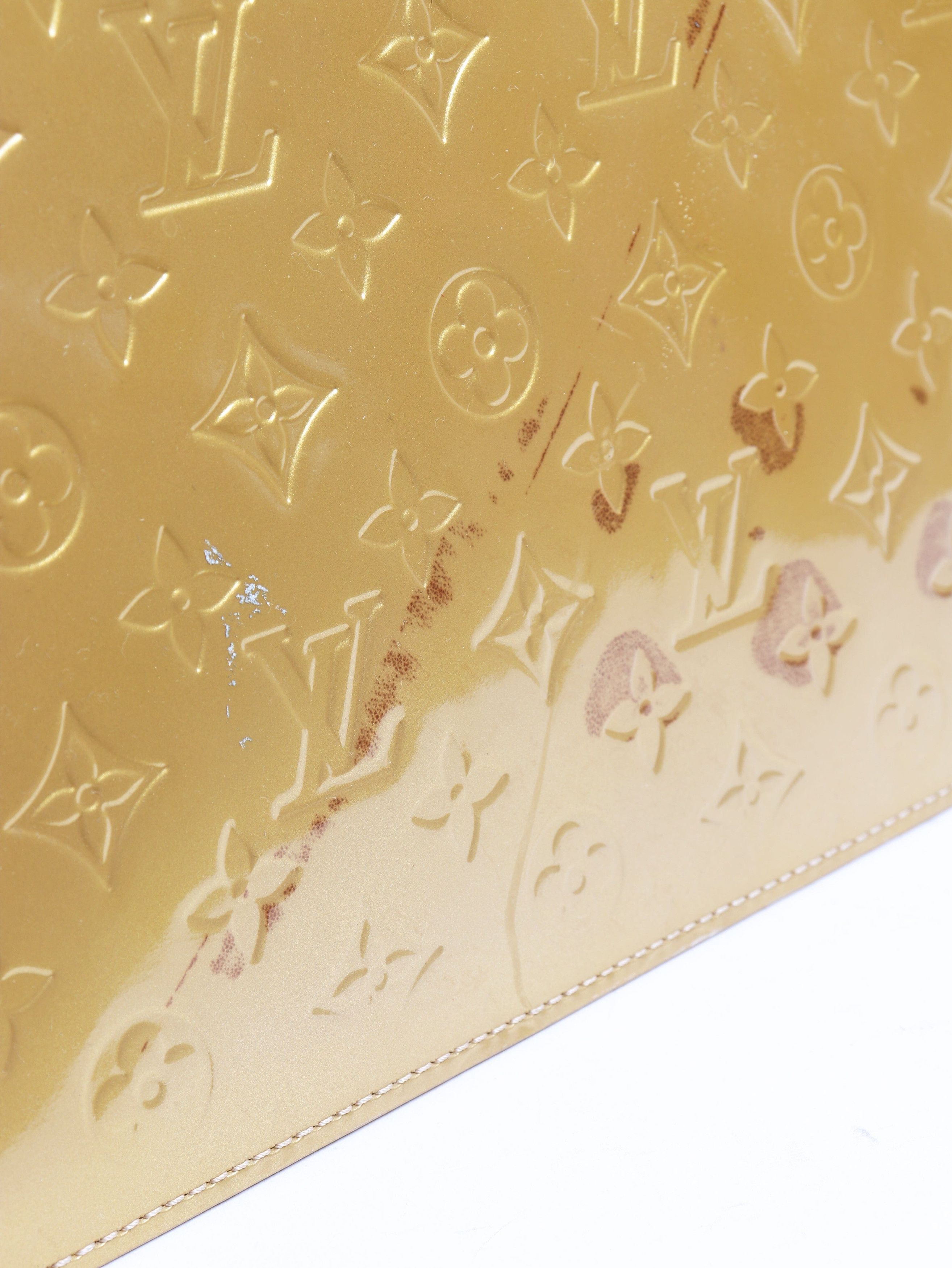 Louis Vuitton Gold 2012 Monogram Vernis Deesee GM tote Size ONE SIZE - 4 Thumbnail