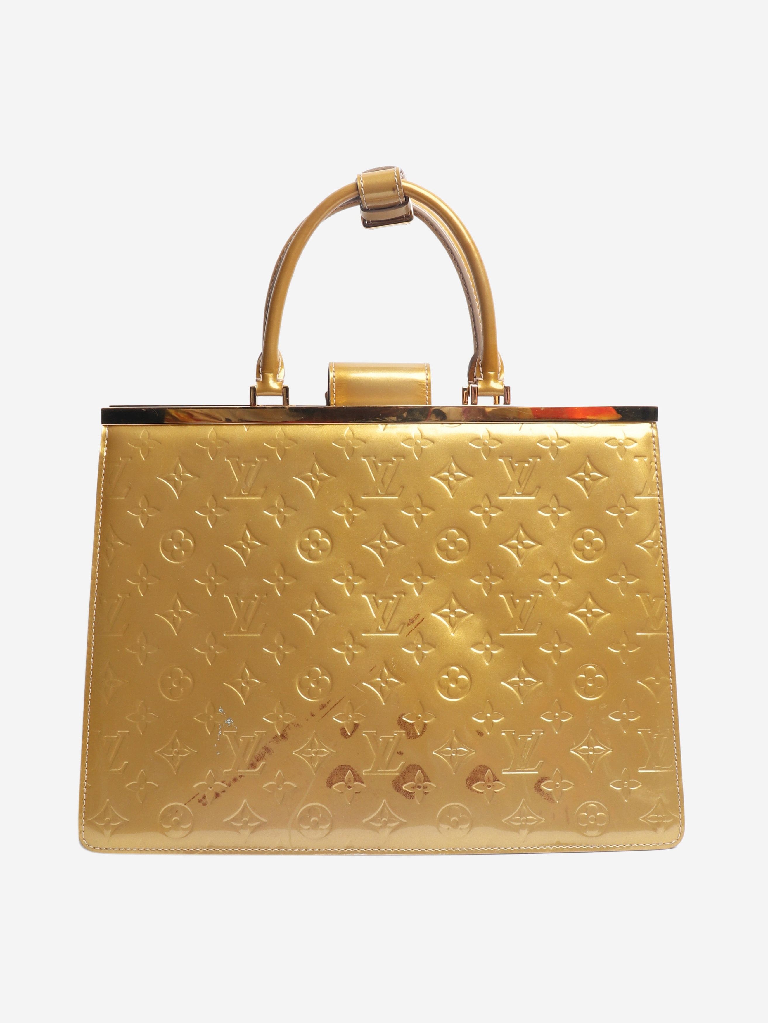 Louis Vuitton Gold 2012 Monogram Vernis Deesee GM tote Size ONE SIZE - 3 Thumbnail