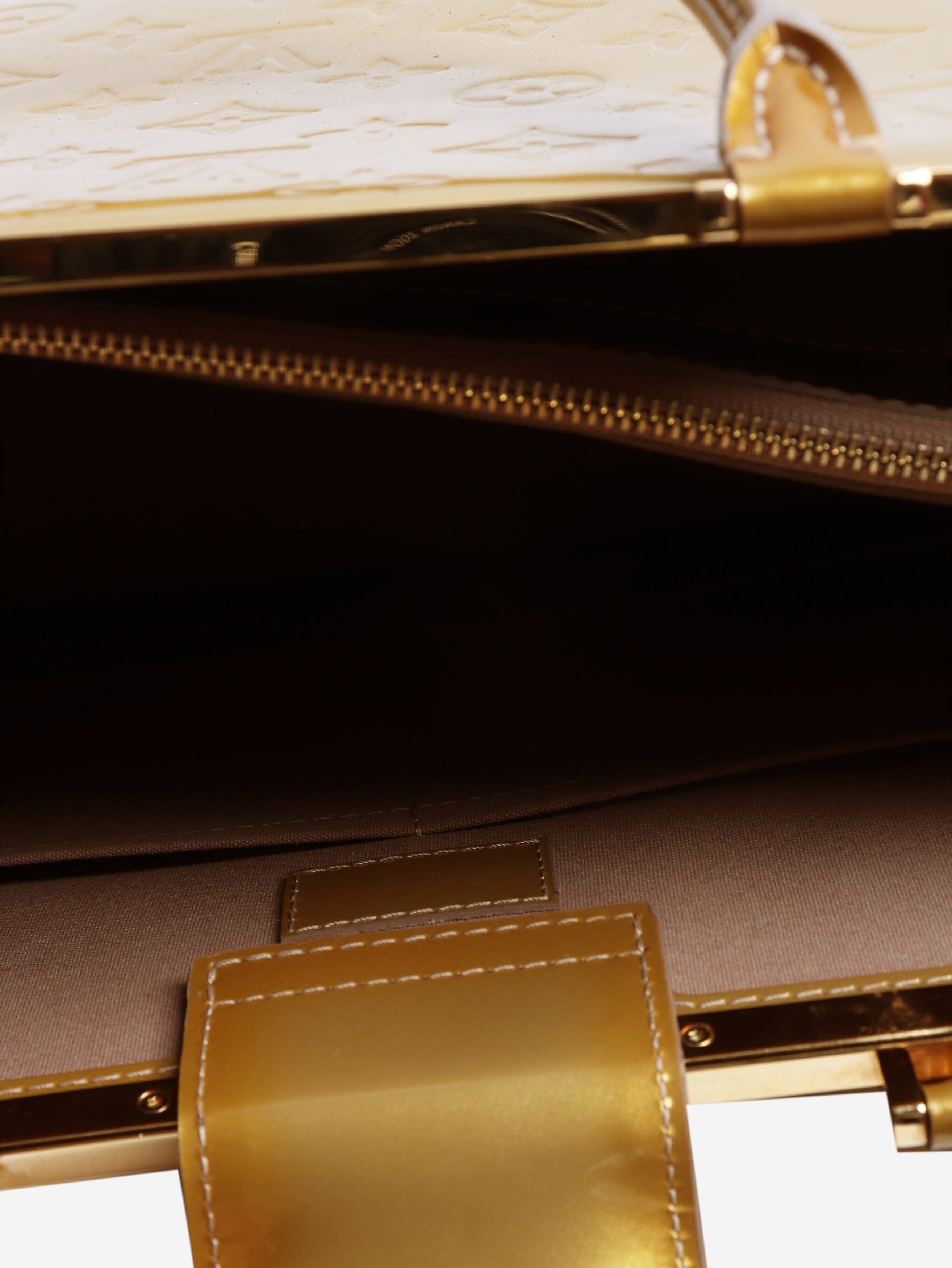 Louis Vuitton Gold 2012 Monogram Vernis Deesee GM tote Size ONE SIZE - 7 Thumbnail