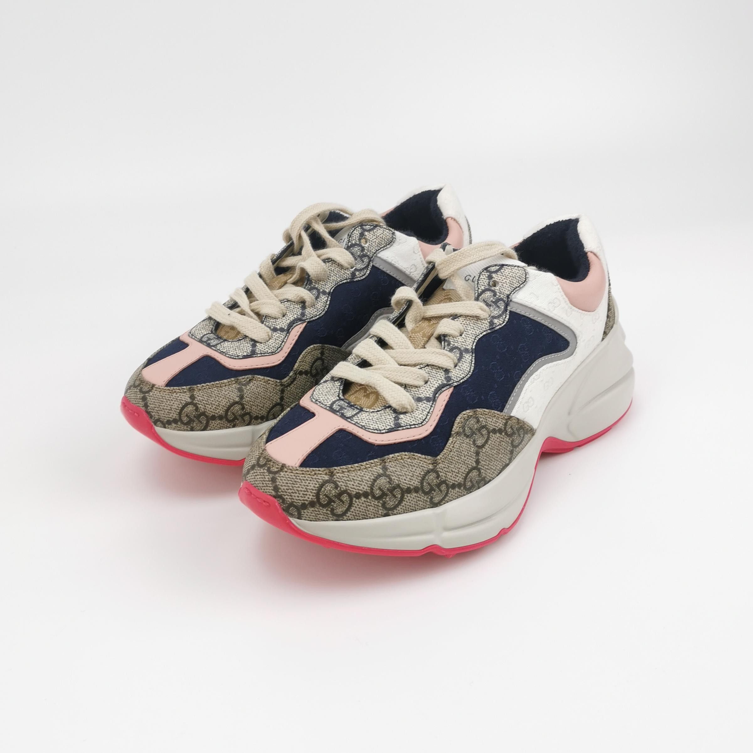 Gucci Gucci Women it_34 Lowtop Sneakers Size US 4 / IT 34 - 2 Thumbnail