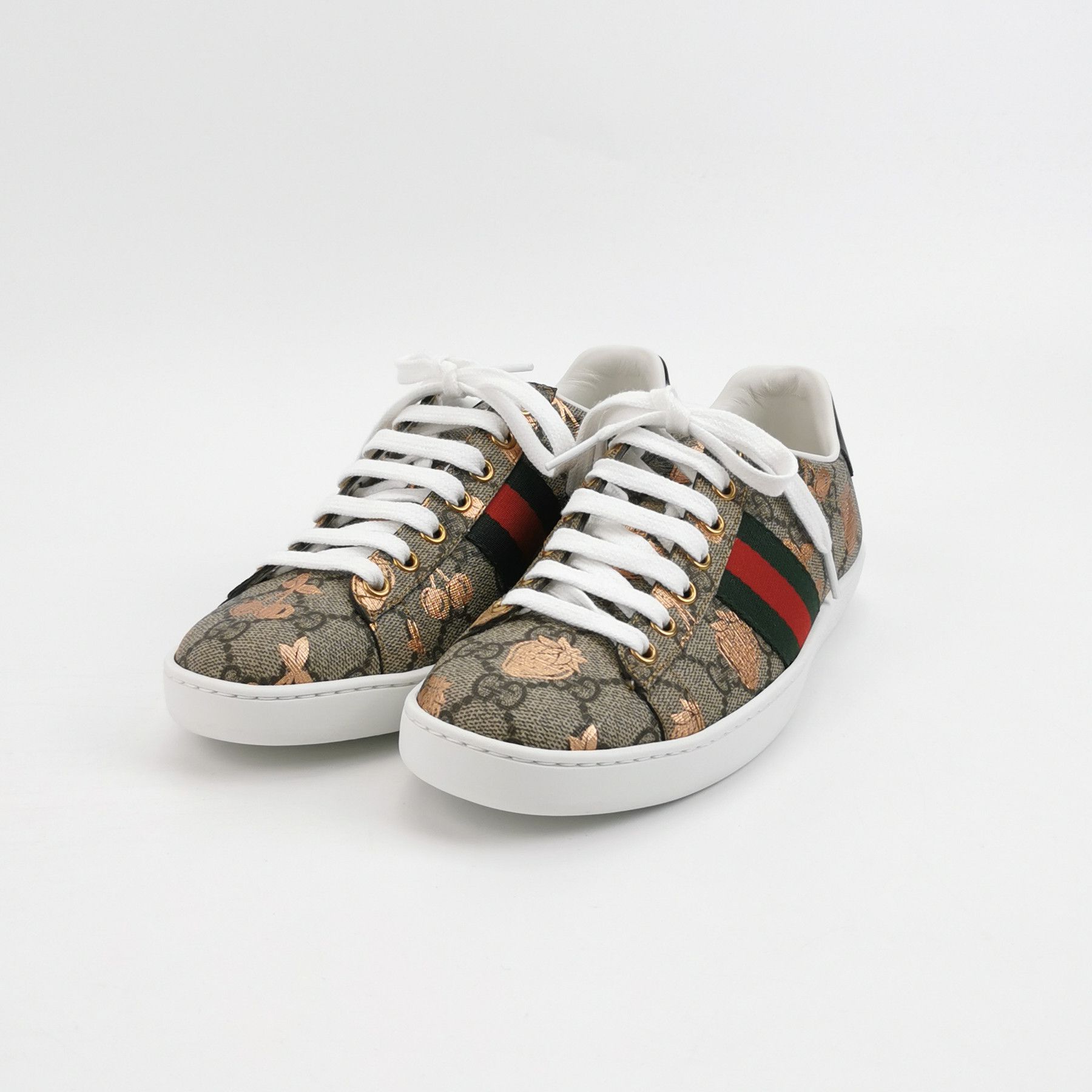 Gucci Gucci Women 6-5 Lowtop Sneakers Size US 6.5 / IT 36.5 - 2 Thumbnail
