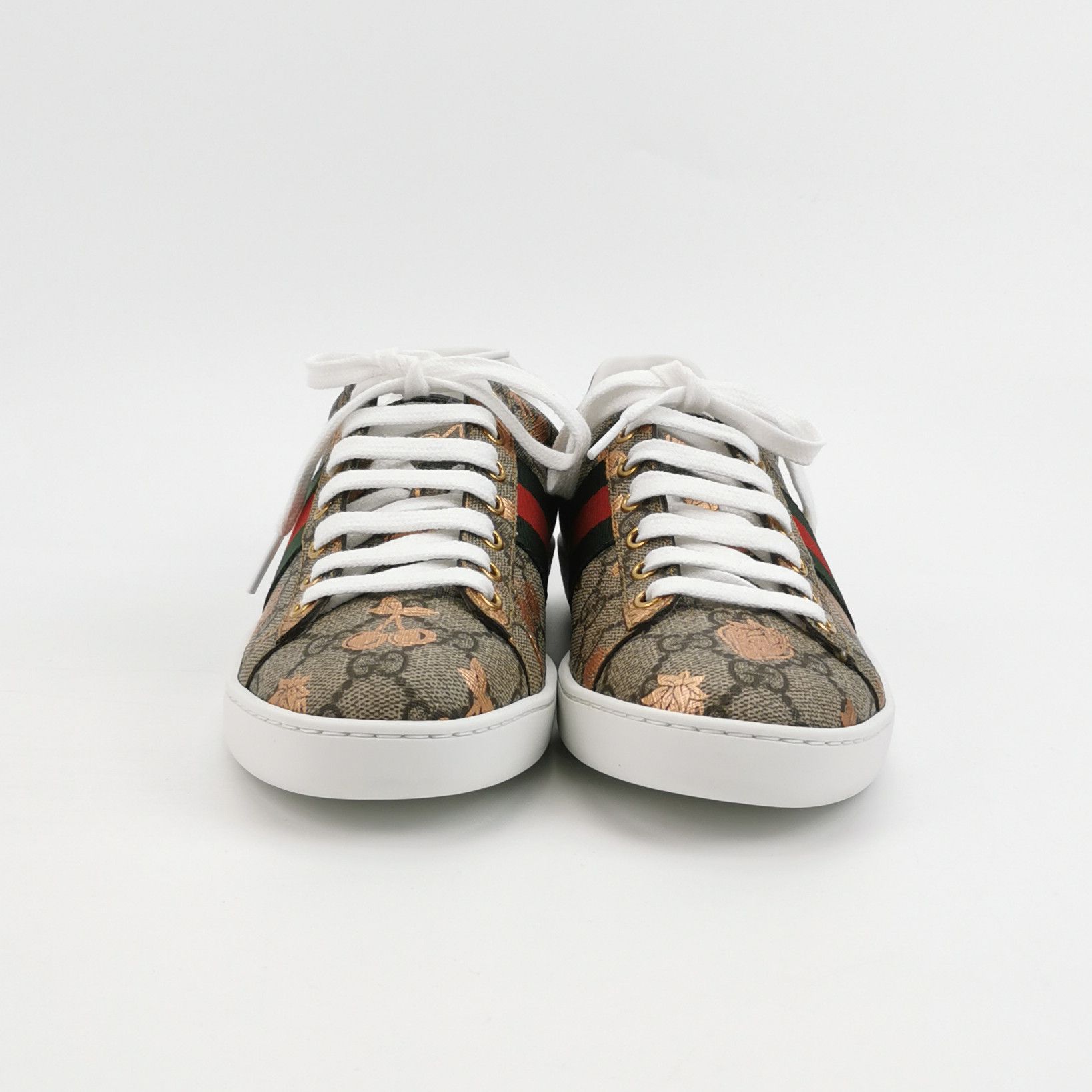 Gucci Gucci Women 6-5 Lowtop Sneakers Size US 6.5 / IT 36.5 - 3 Thumbnail