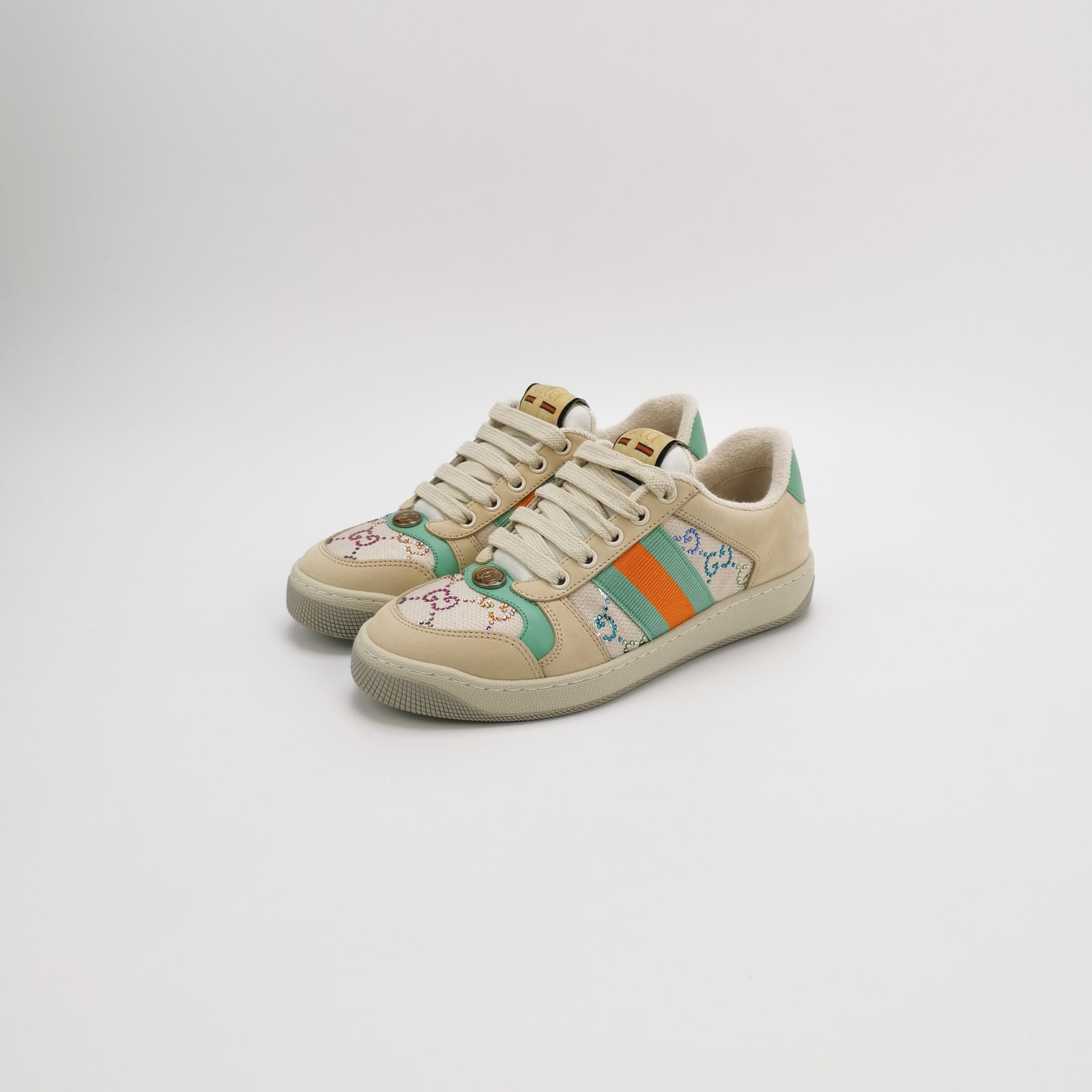Gucci Gucci Women 5-5 Lowtop Sneakers Size US 5.5 / IT 35.5 - 2 Thumbnail