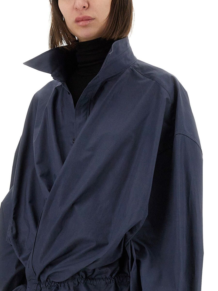 Balenciaga BALENCIAGA MINI SHIRT STYLE DRESS - BLUE (FR 36) Size XS / US 0-2 / IT 36-38 - 4 Thumbnail