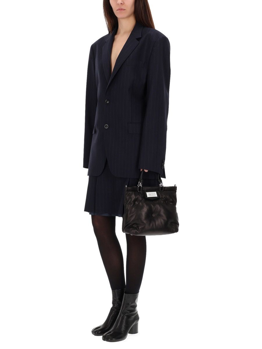 Maison Margiela MAISON MARGIELA WOOL MIDI SKIRT - BLUE (IT 42) Size 42" / US 20 - 2 Thumbnail