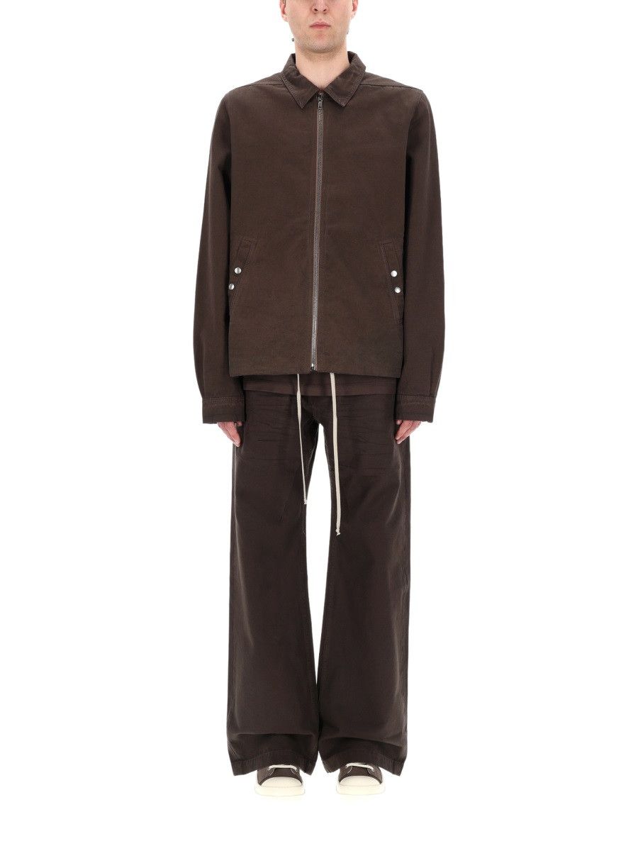 Rick Owens Drkshdw RICK OWENS DRKSHDW GIACCA "ZIPFRONT" - BROWN Size US S / EU 44-46 / 1 - 4 Thumbnail