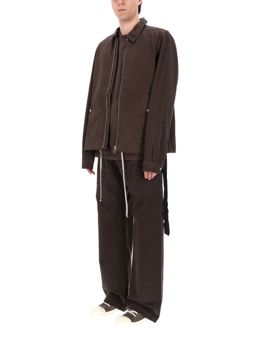 Rick Owens Drkshdw RICK OWENS DRKSHDW GIACCA "ZIPFRONT" - BROWN Size US S / EU 44-46 / 1 - 2 Thumbnail