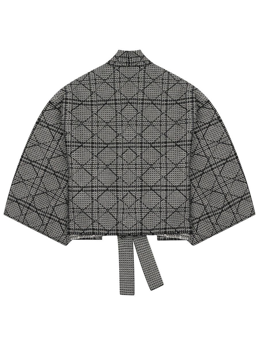 Dior DIOR GIACCA "CANNAGE" - GREY Size L / US 10 / IT 46 - 2 Thumbnail