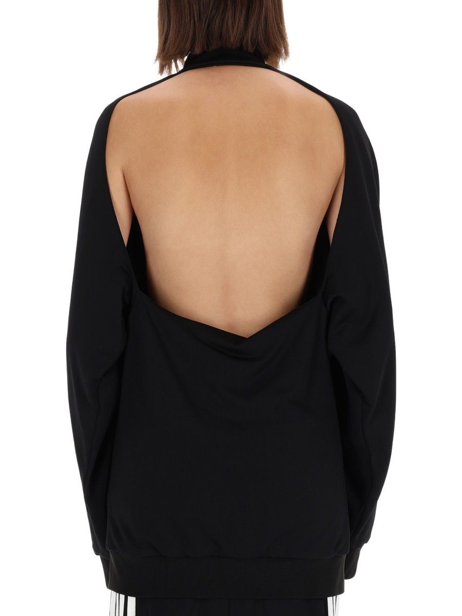 Balenciaga BALENCIAGA SWEATSHIRT WITH LOGO - BLACK (FR 34) Size XS / US 0-2 / IT 36-38 - 4 Thumbnail