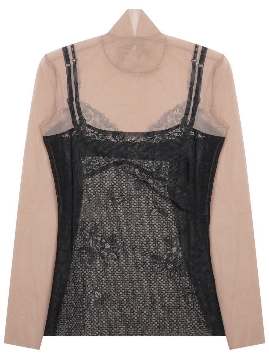 Balenciaga BALENCIAGA TOP "LINGERIE" - BLACK Size M / US 6-8 / IT 42-44 - 2 Thumbnail