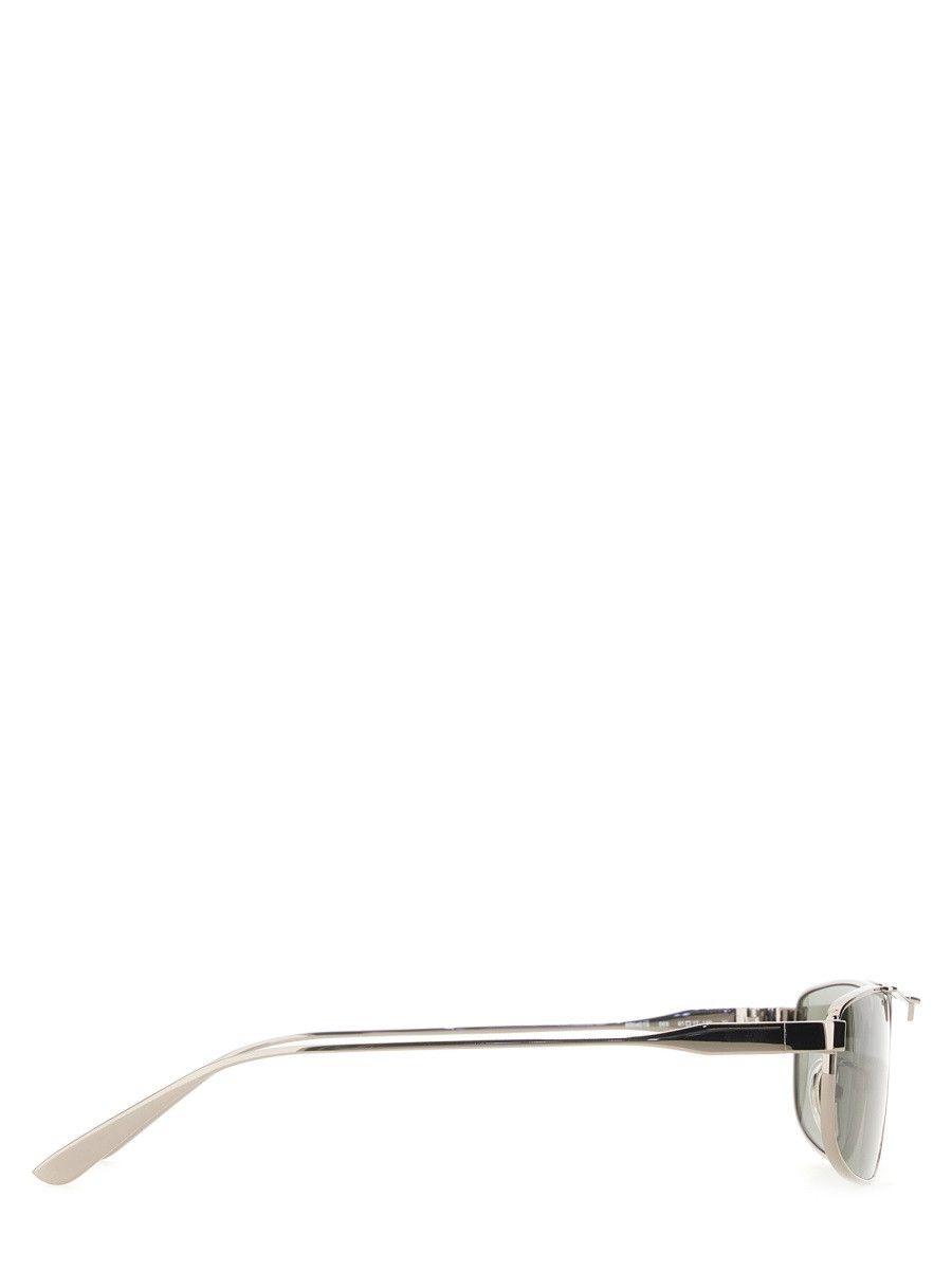 Balenciaga BALENCIAGA "TAG 3.0 RECTANGLE" SUNGLASSES - GREY Size ONE SIZE - 3 Thumbnail